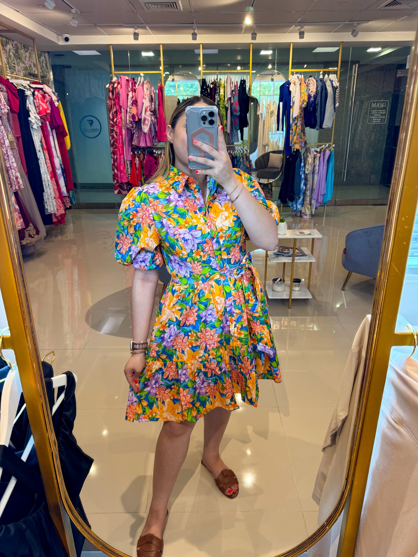 Floral Mini Dress