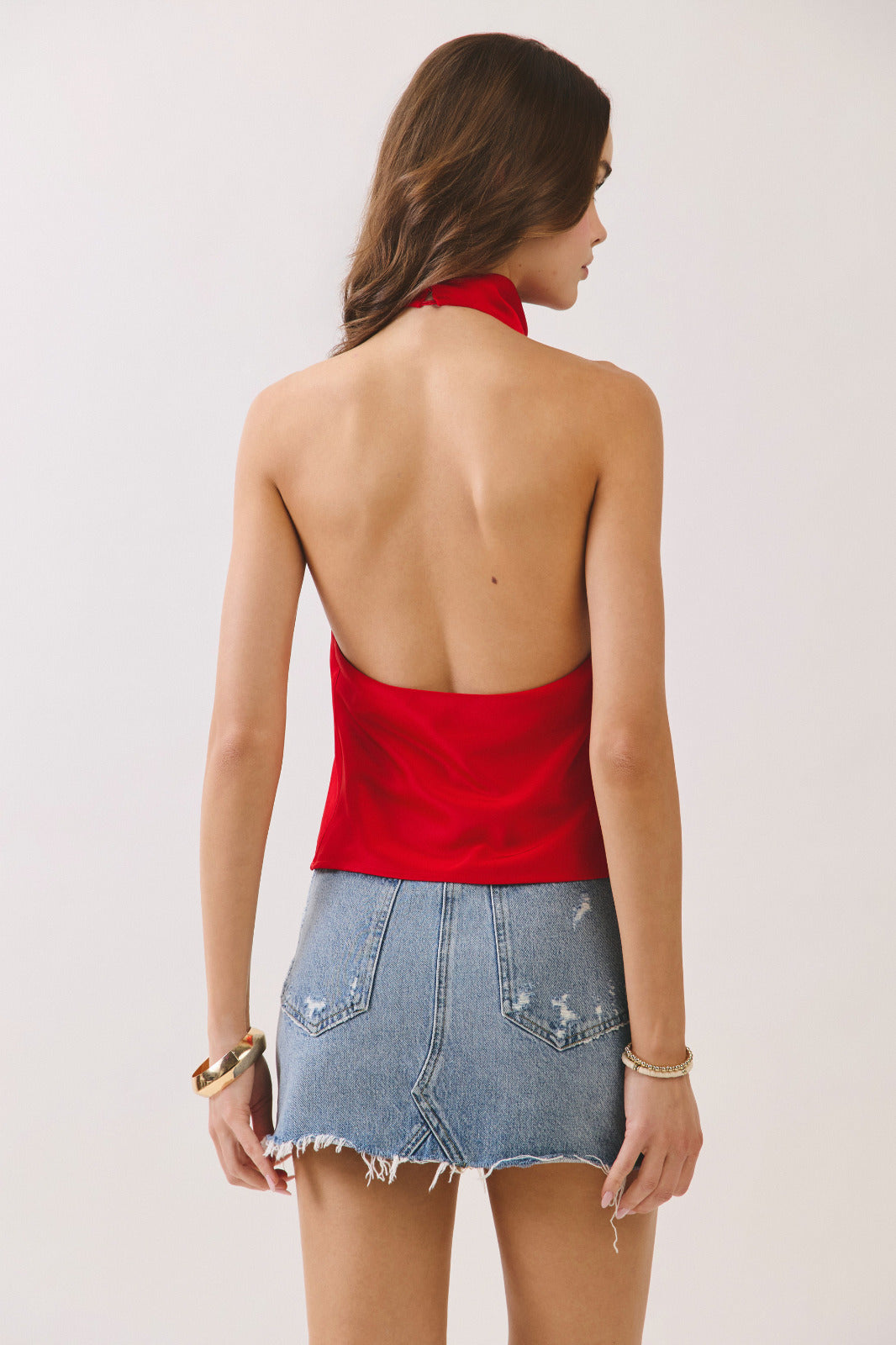 Ruby Red Halter Top - 30 Oct