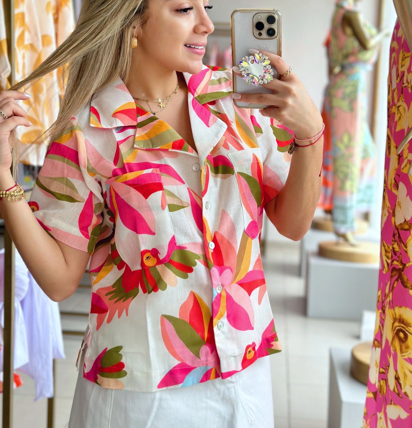 Camisa en Lino