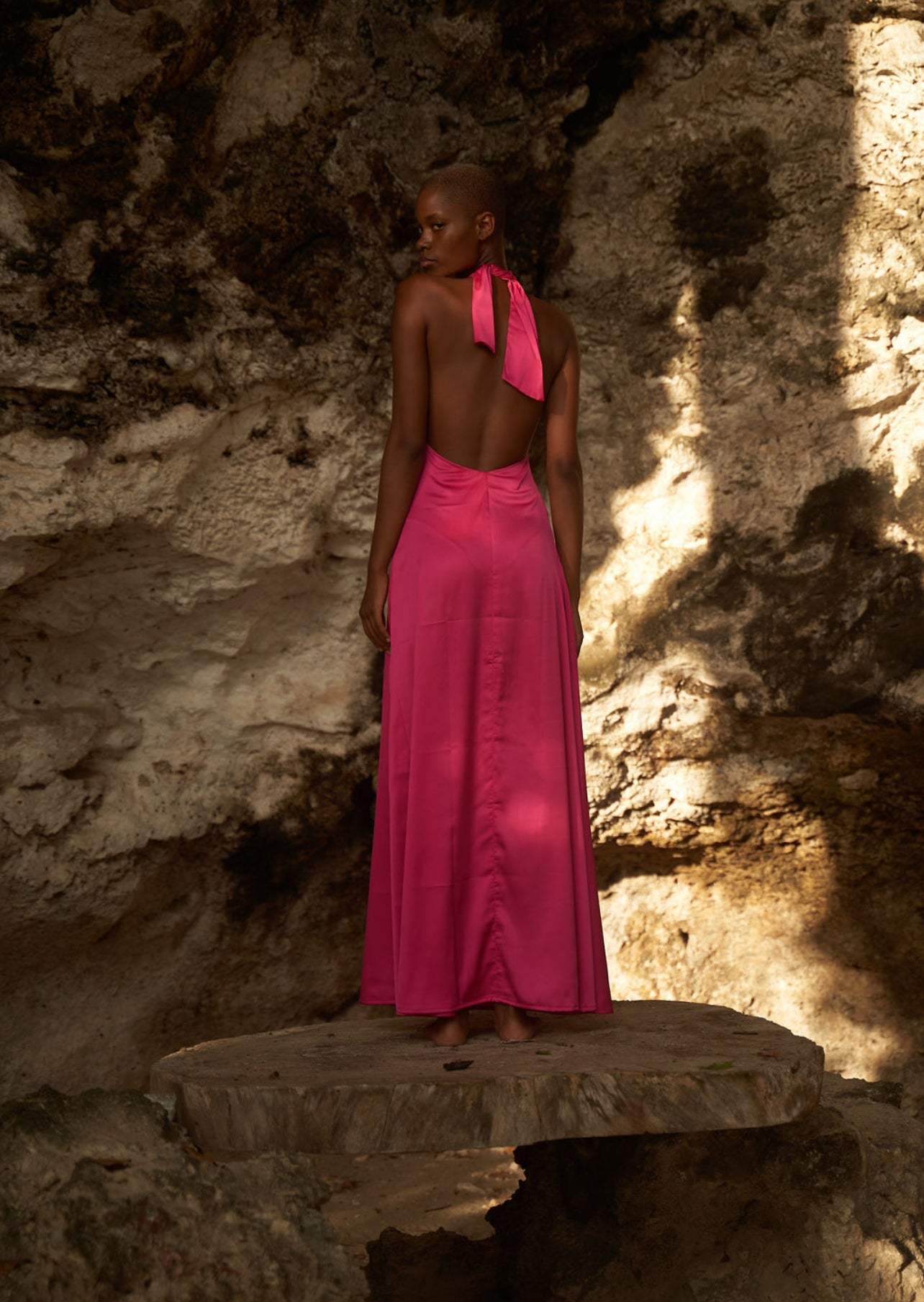 Vestido Maxi Barichara Fucsia