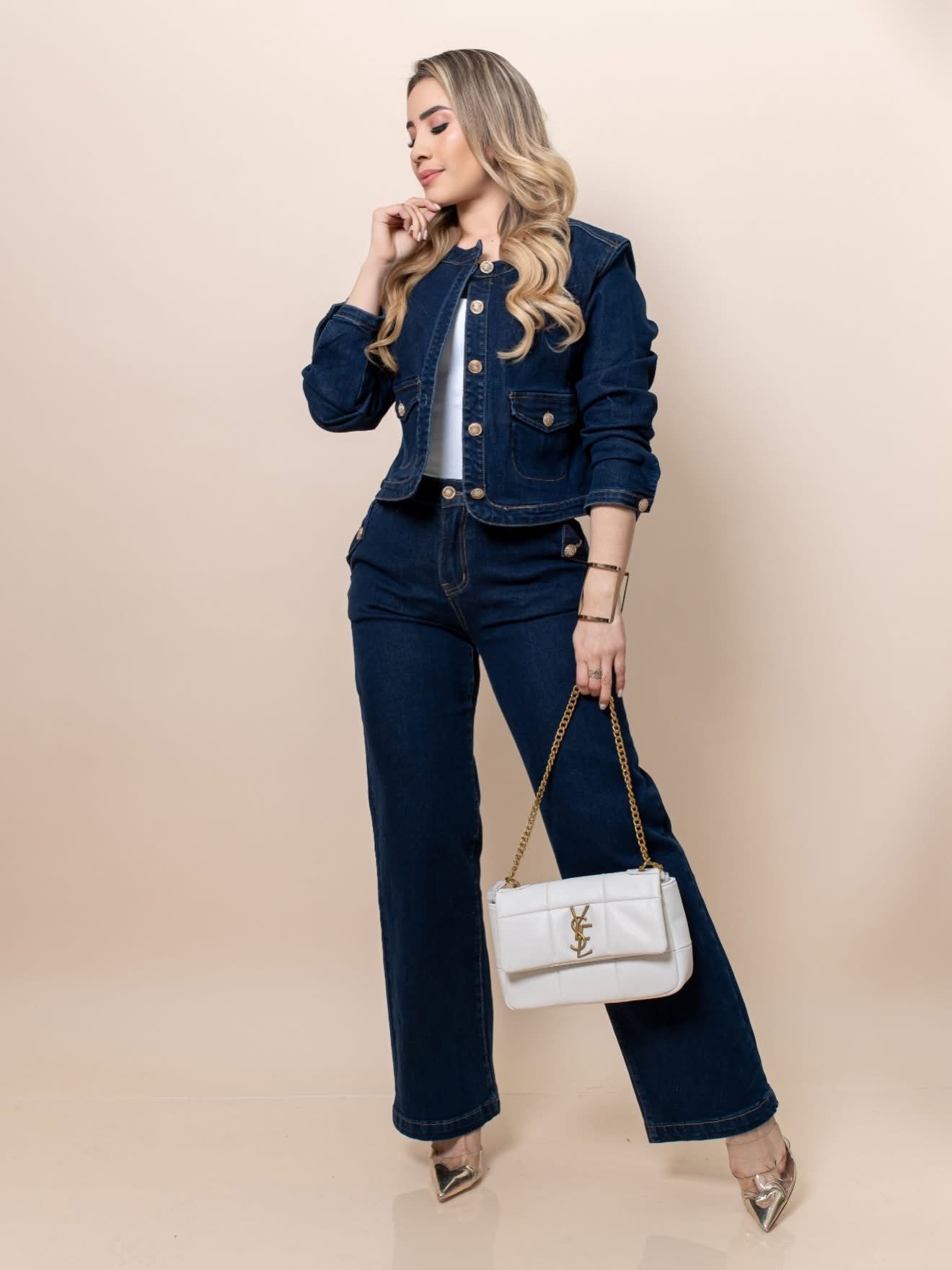 Miley Denim Set