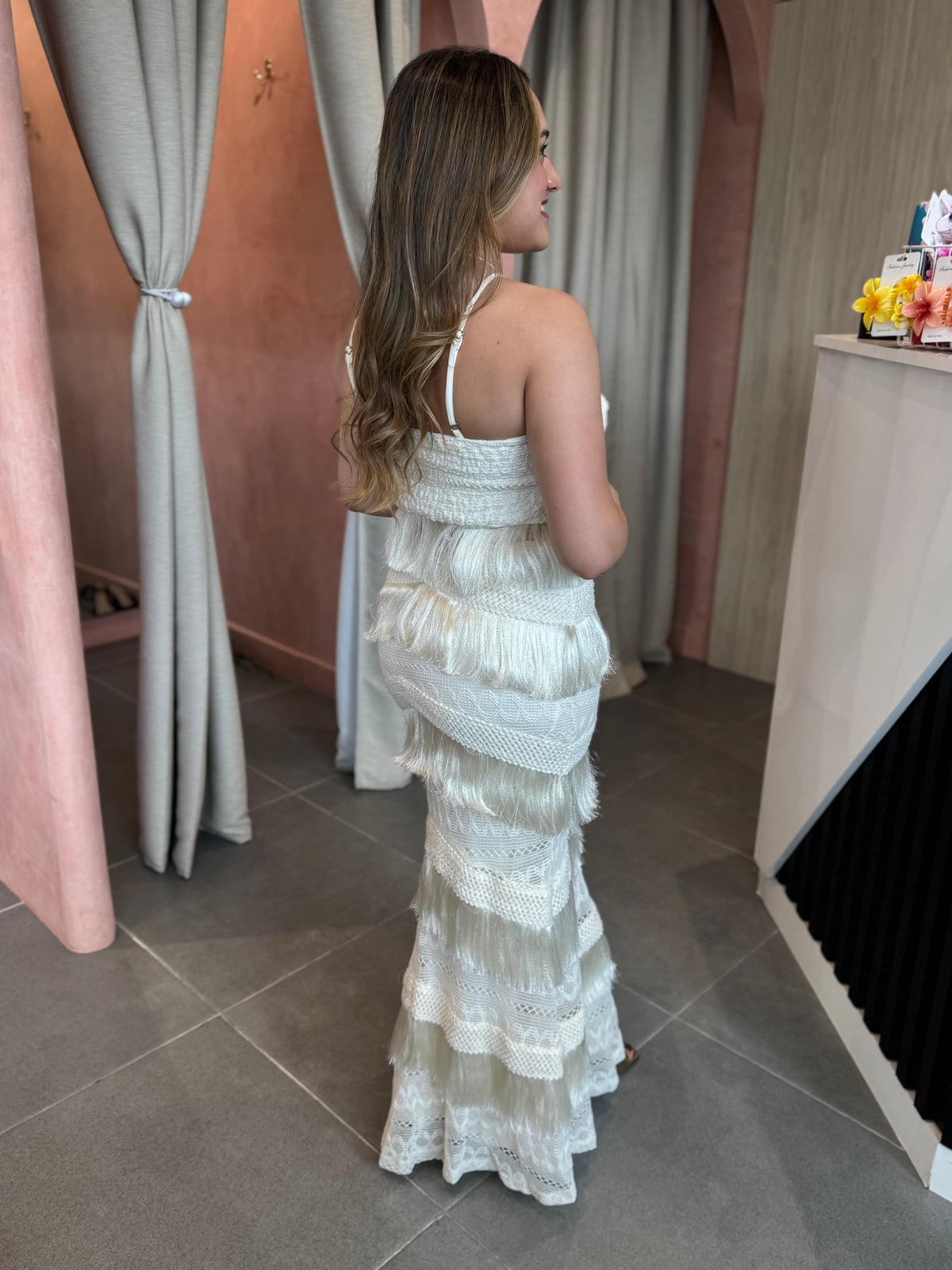 Diana Ivory Skirt Set