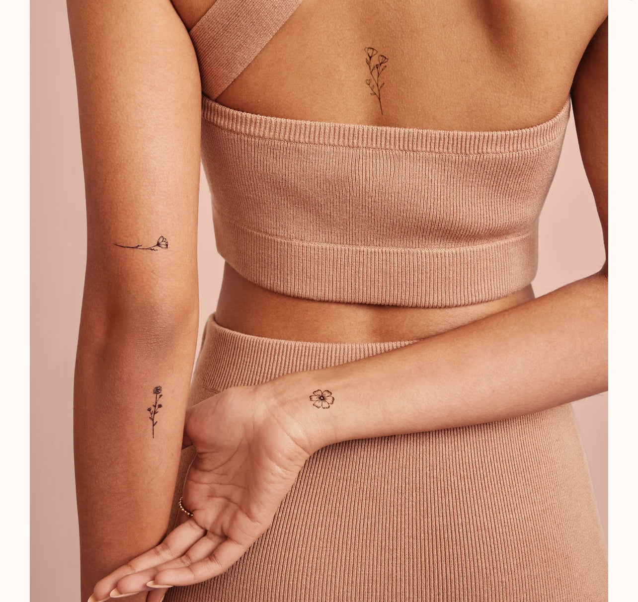 Blooming Pack / Temporary Tattoos