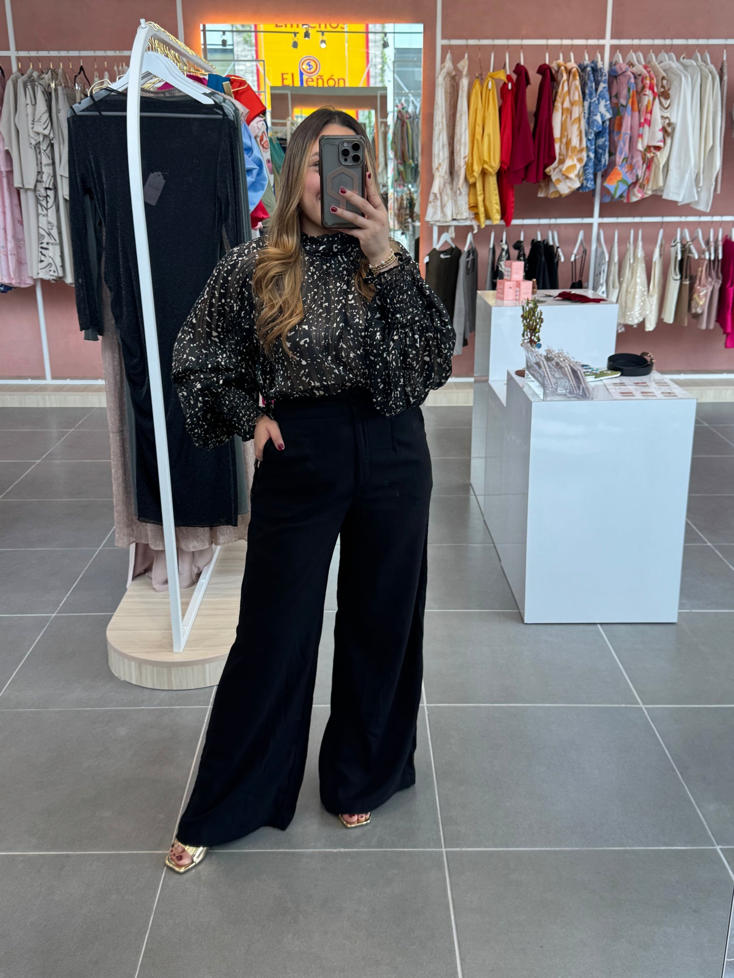 Adela Satin Blouse