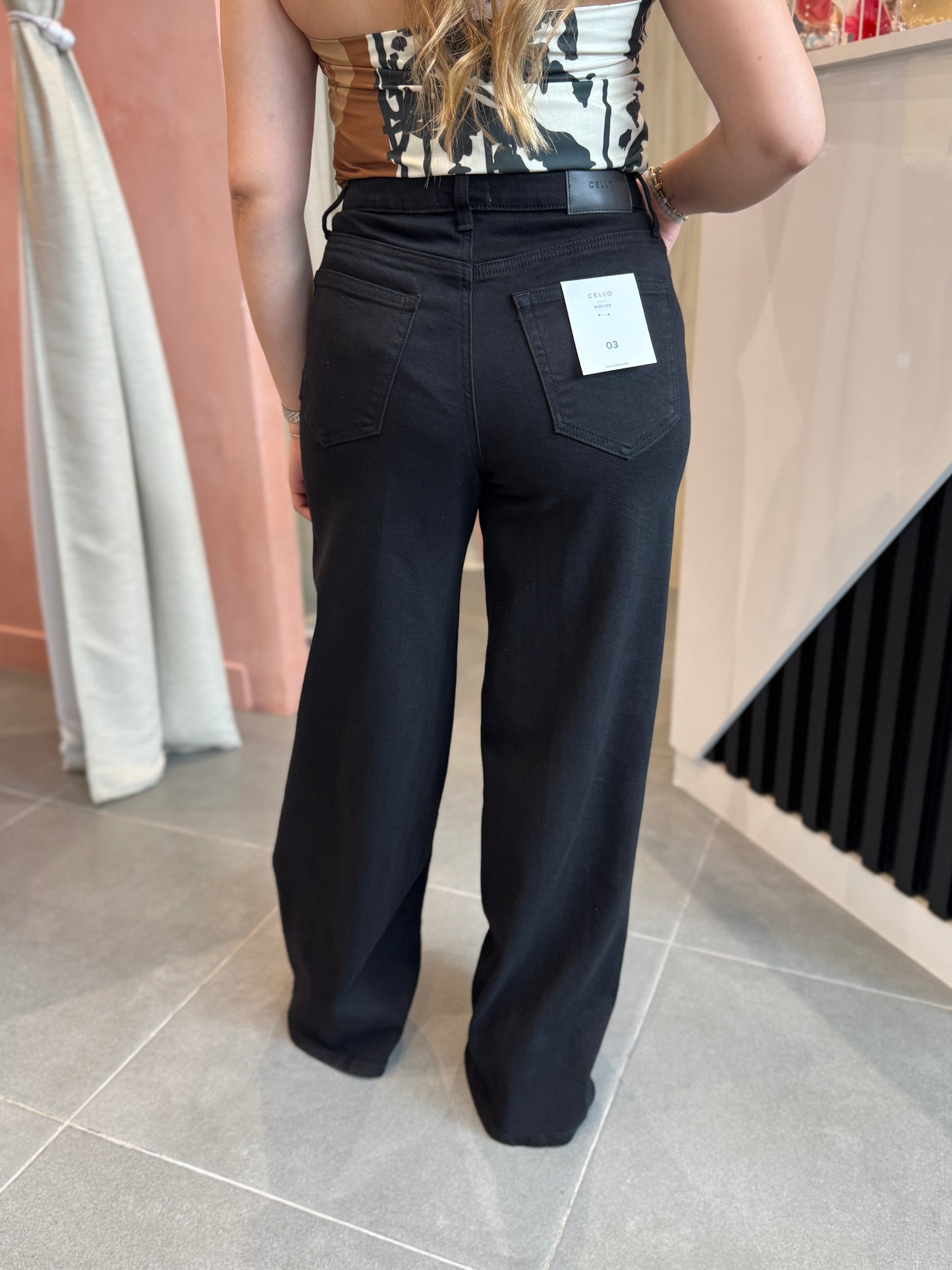 Black Wide Leg Jeans