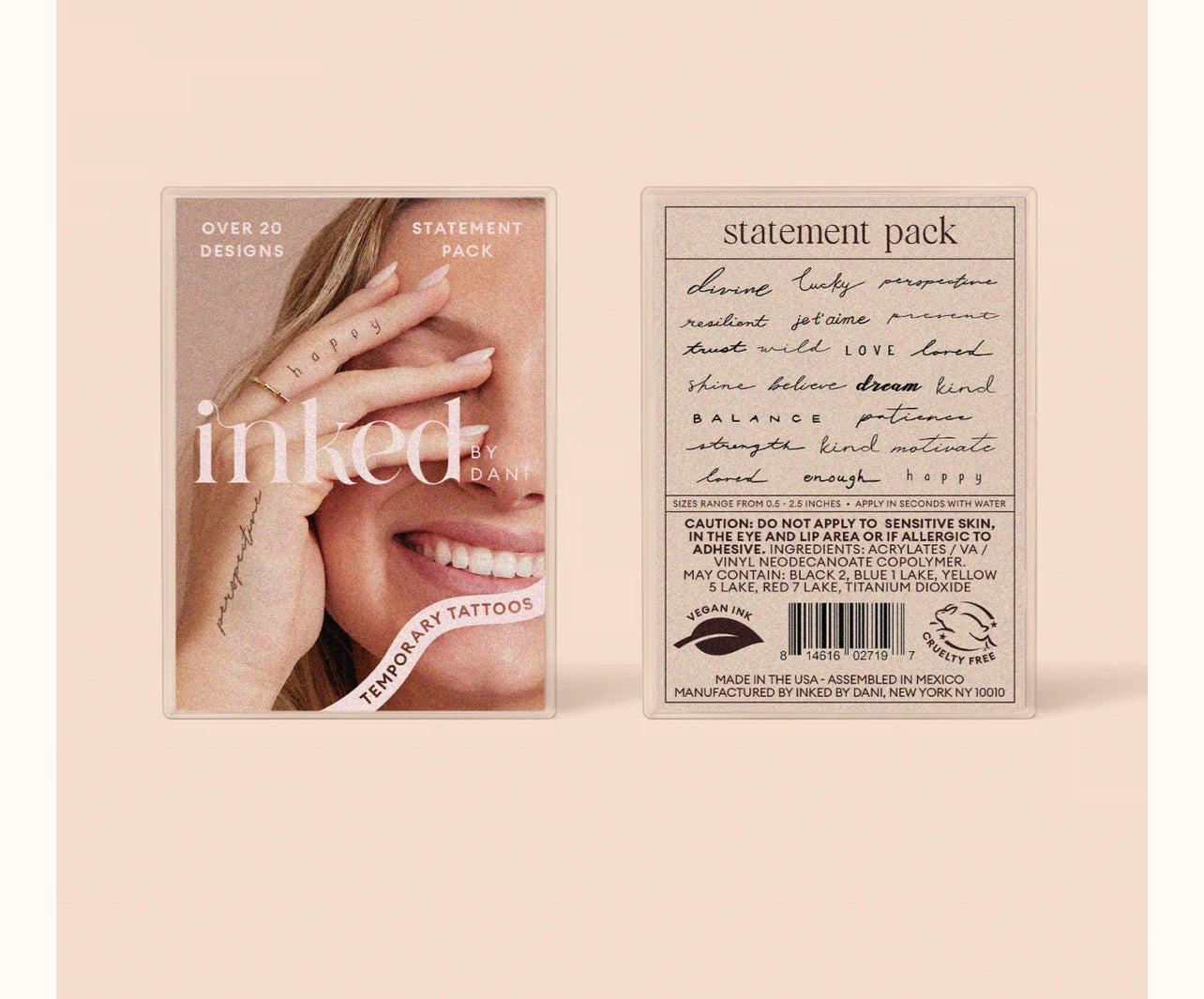 Statement Pack / Temporary Tattoos