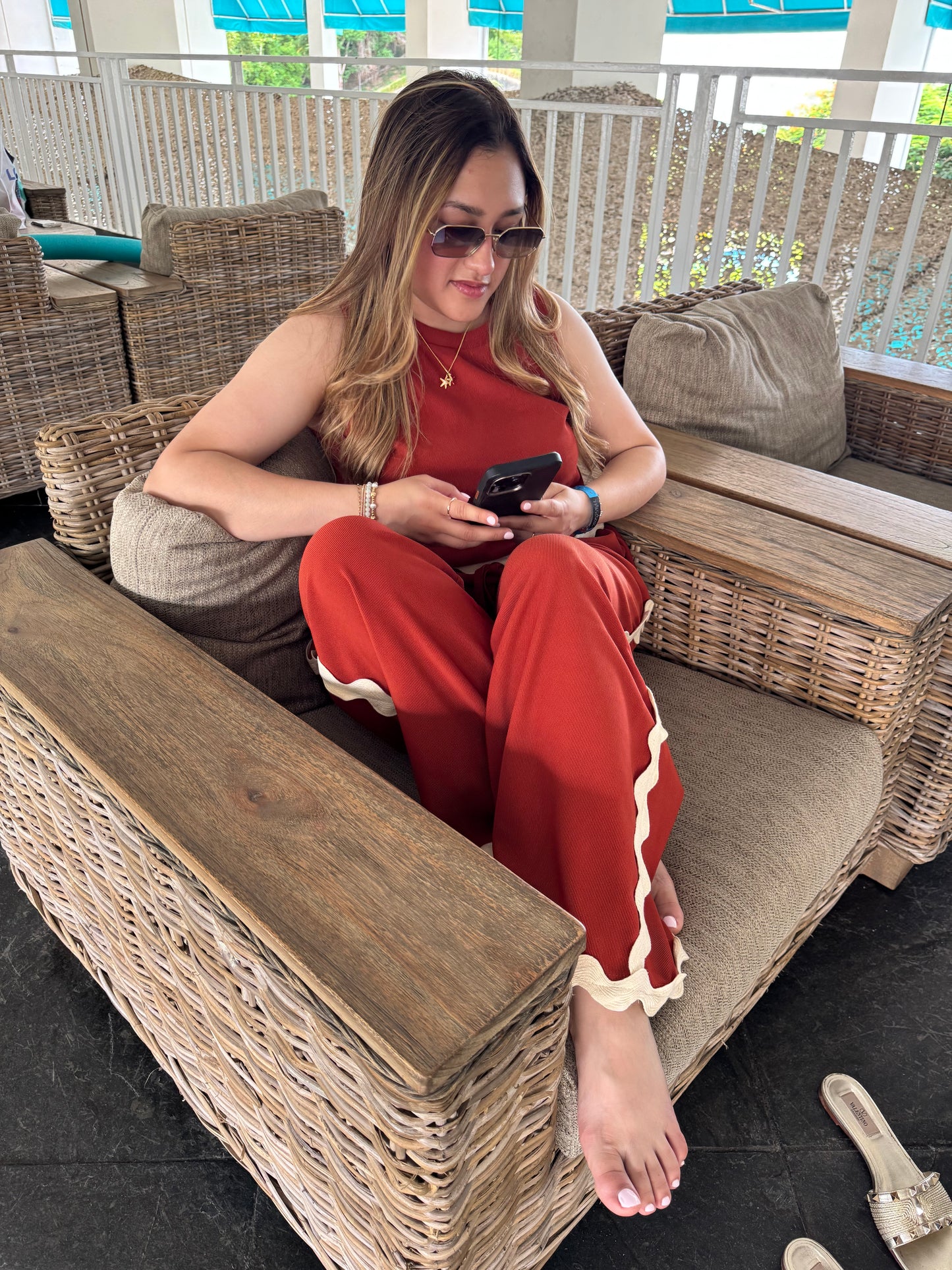 Rust Comfy Set