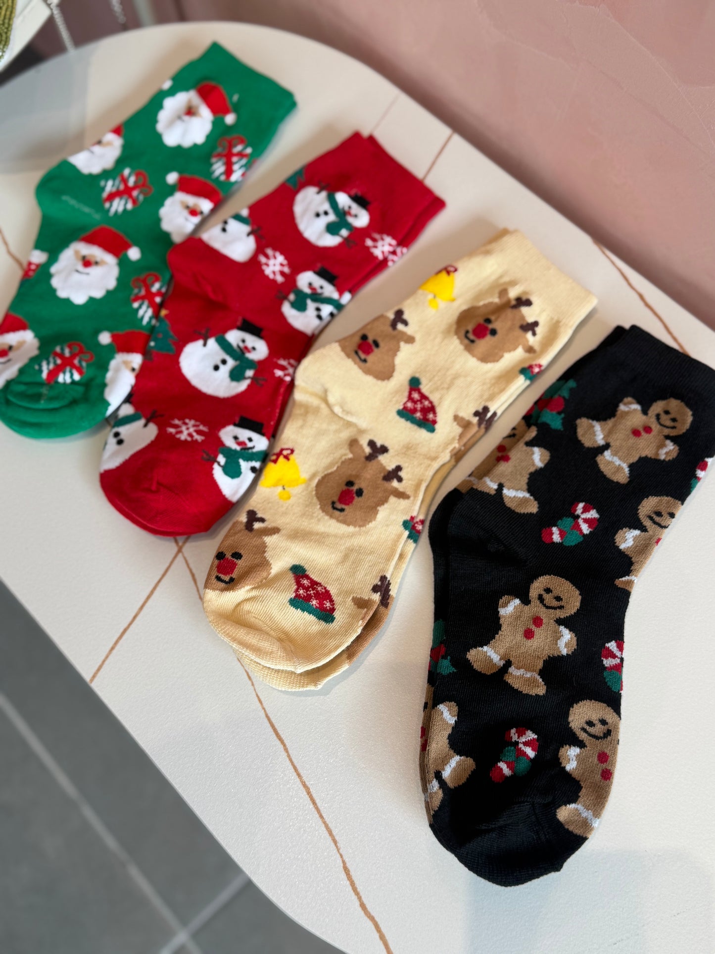 Pares de Medias Coloridas