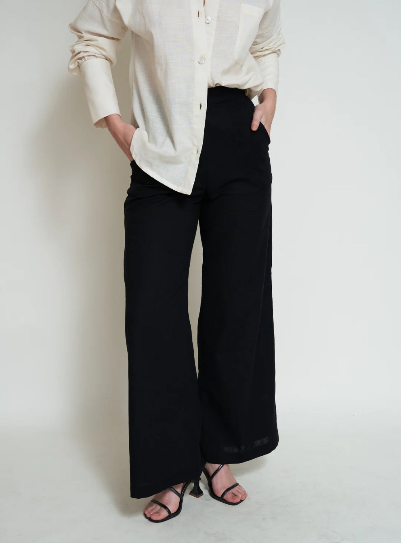 Pantalón Bota Blanco