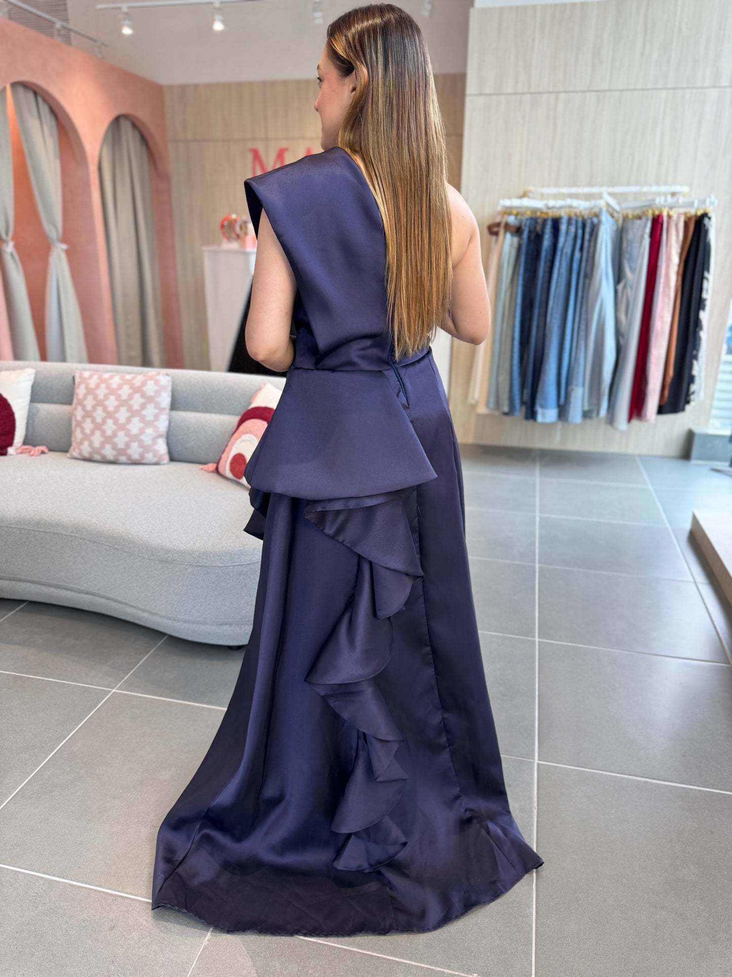 Liz Blue Maxi Dress
