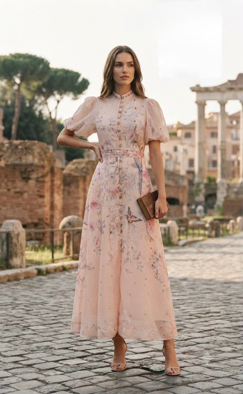 Light Pink Maxi Dress - 1 Sept