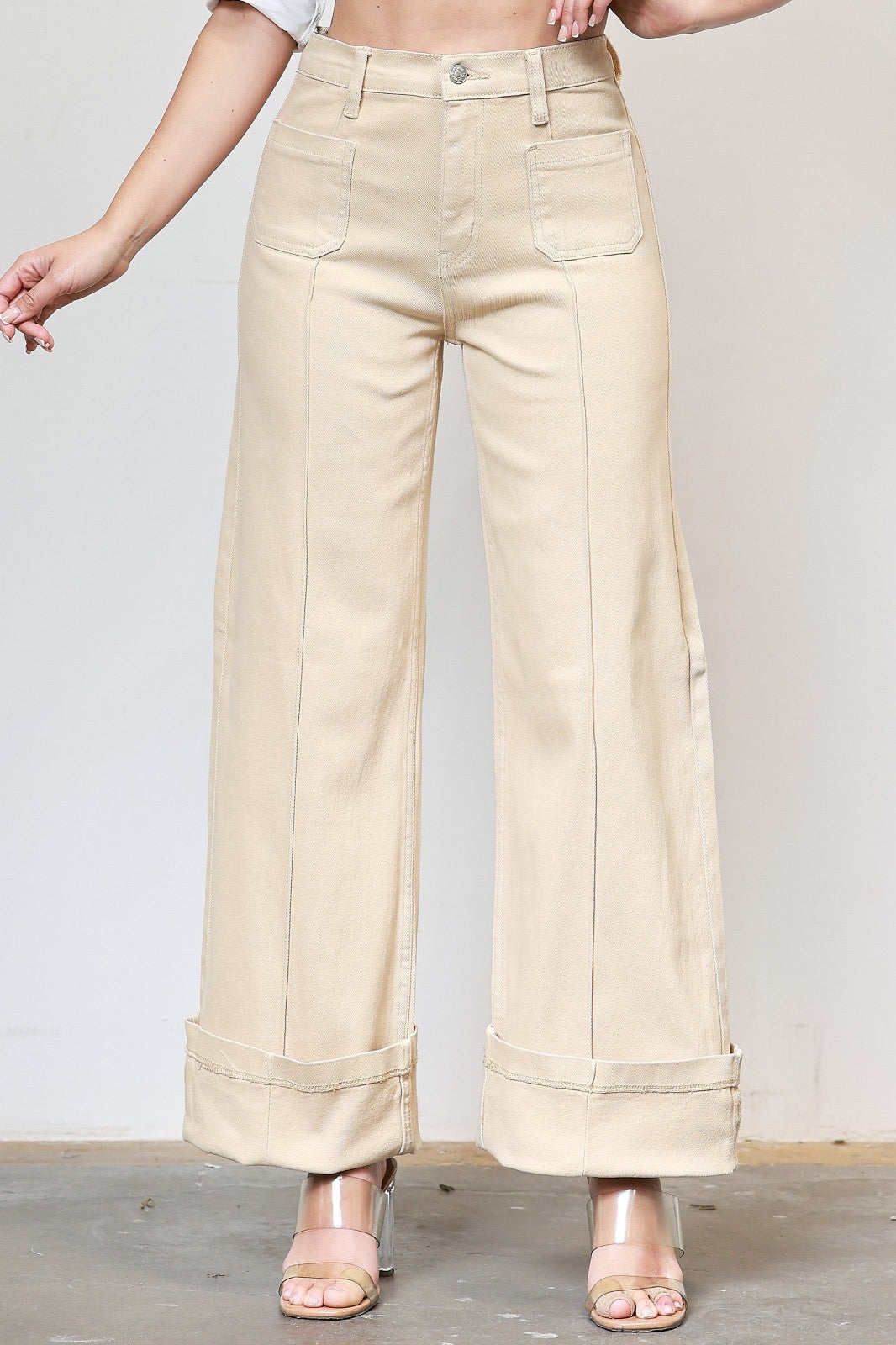 Beige Sand Jeans
