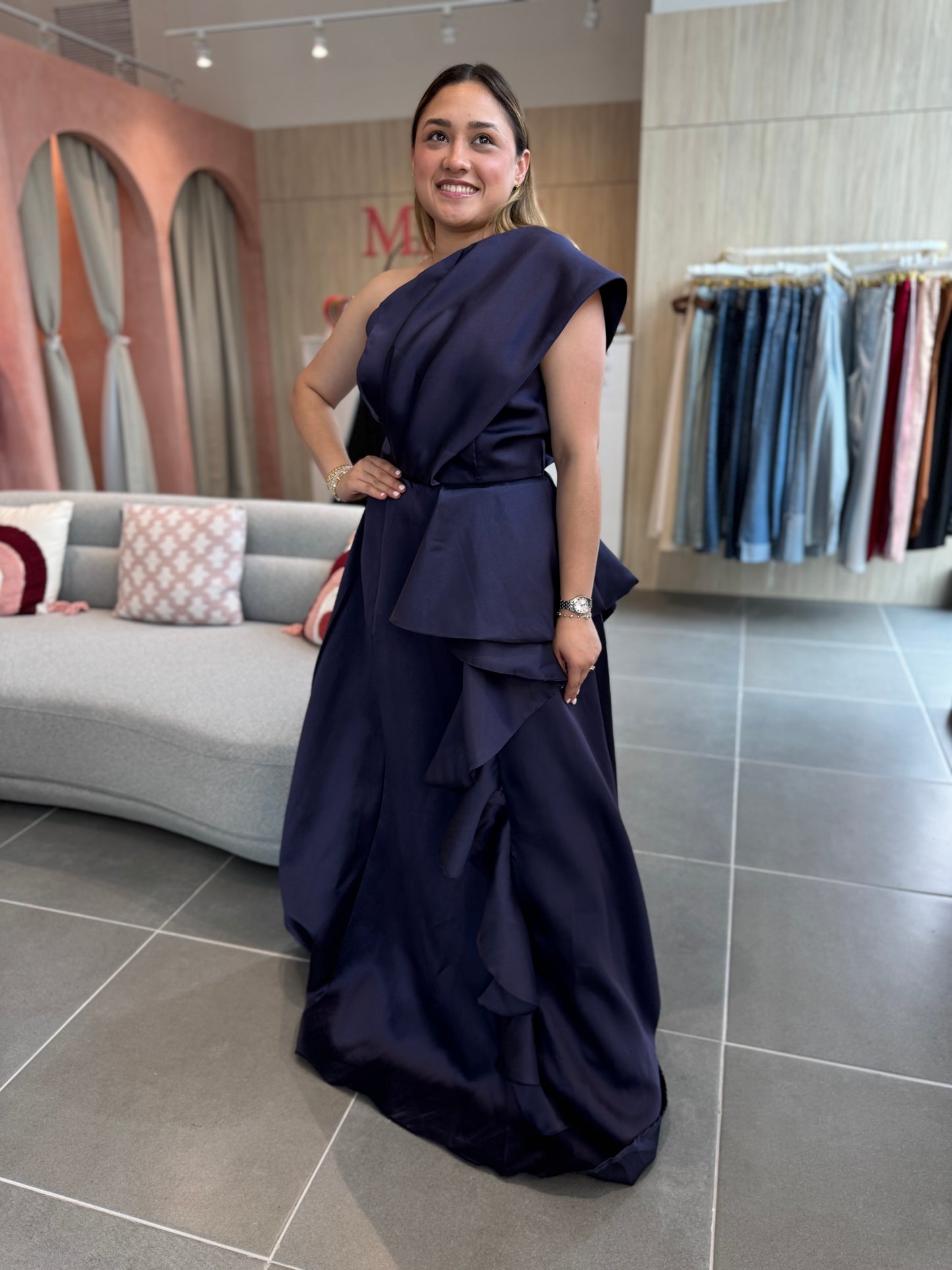 Liz Blue Maxi Dress