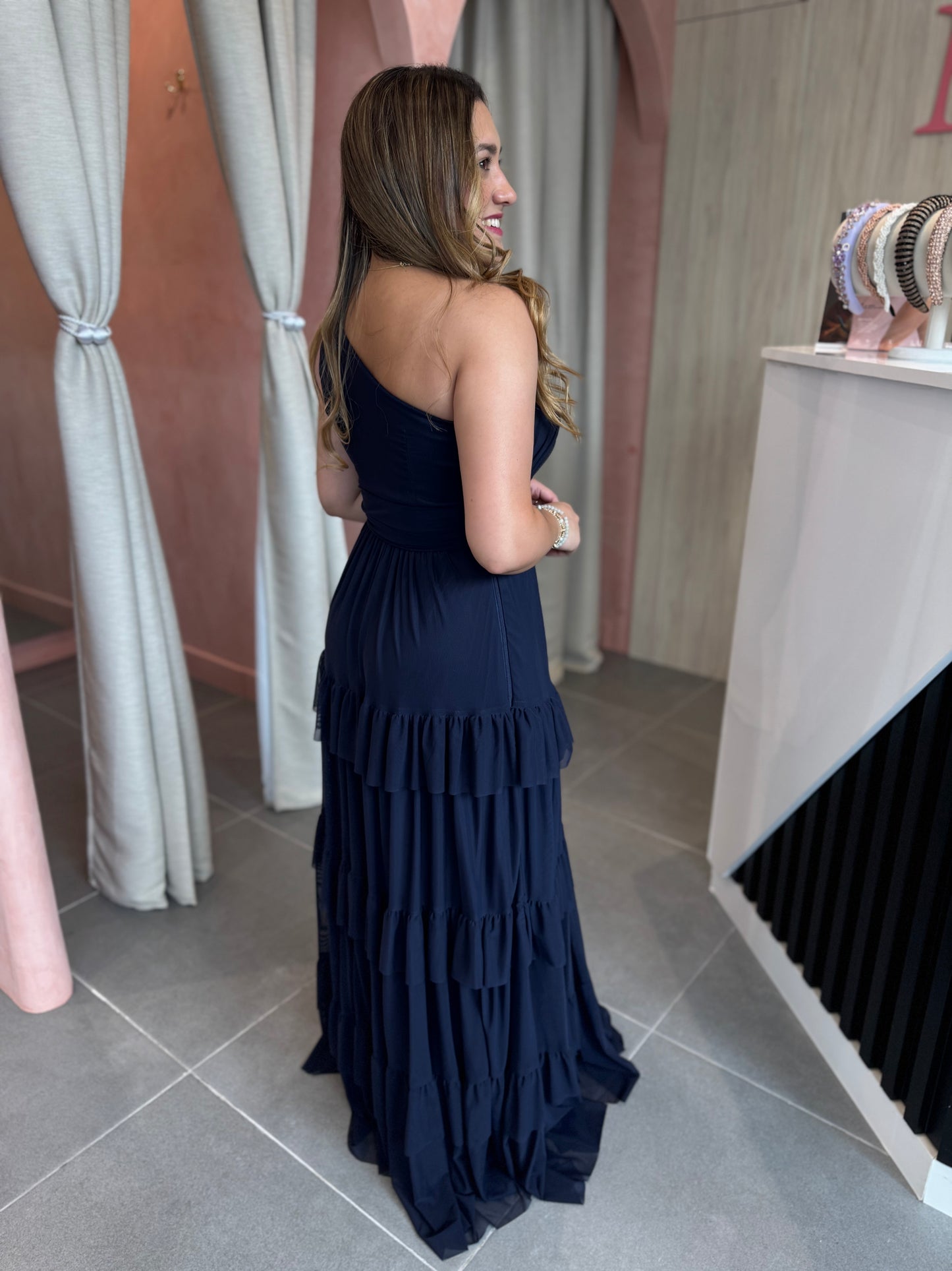 Vestido Abril Azul Navy