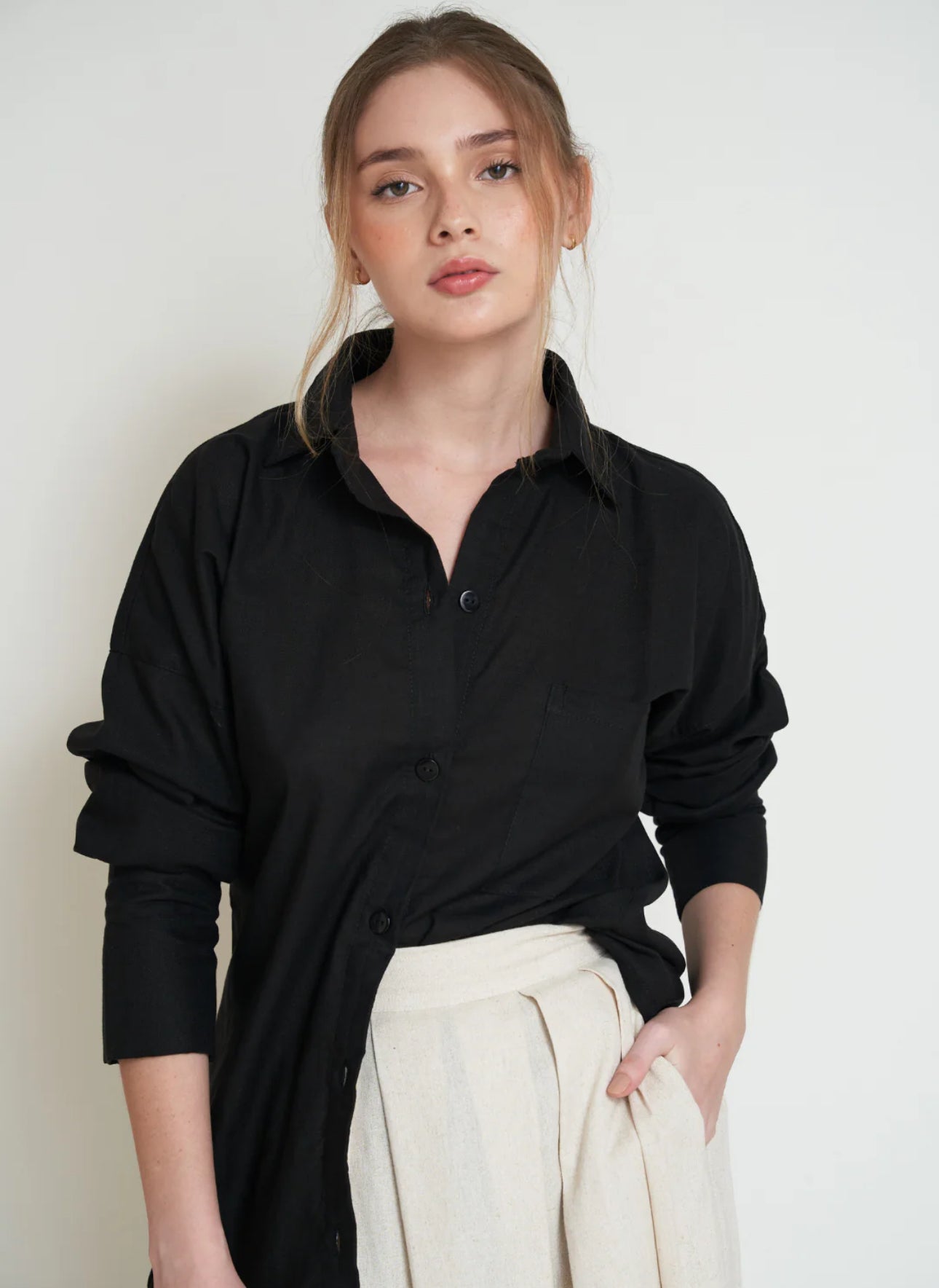 Camisa Habana Negro