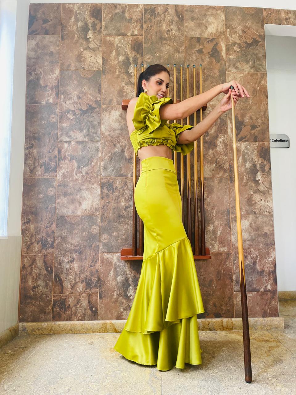 Set Paulina Verde Manzana