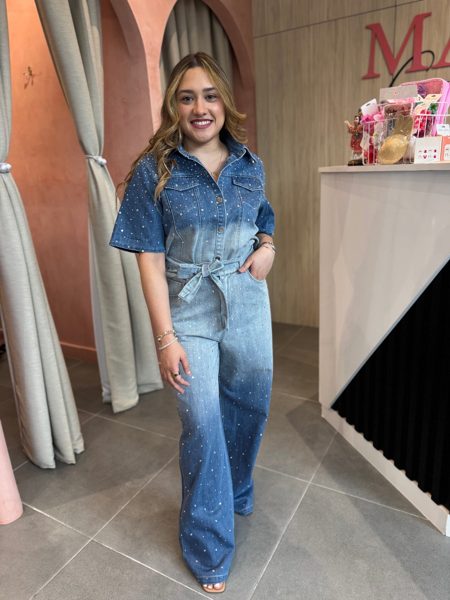 Denim Stardust Set