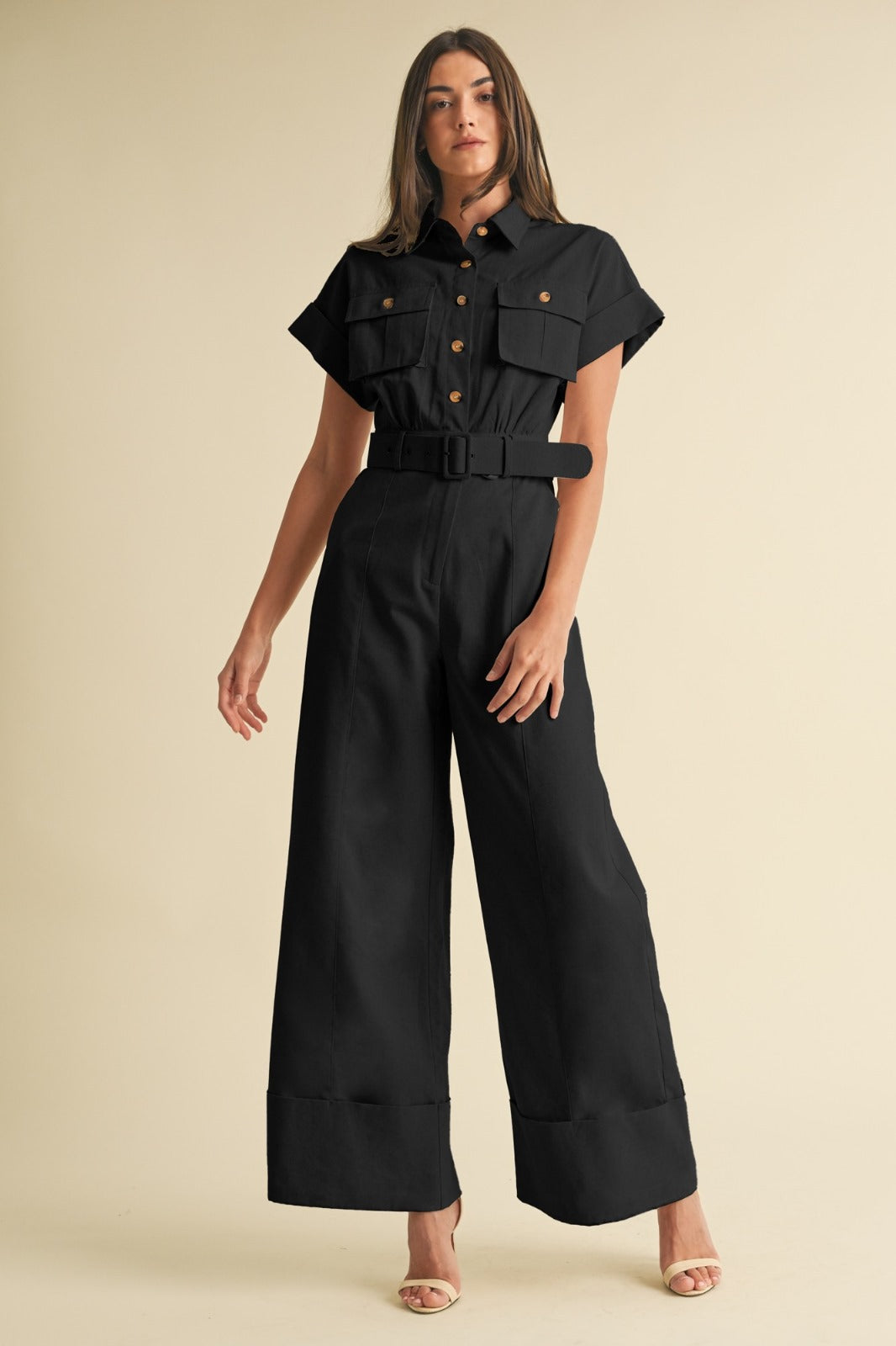 Lina Black Jumpsuit