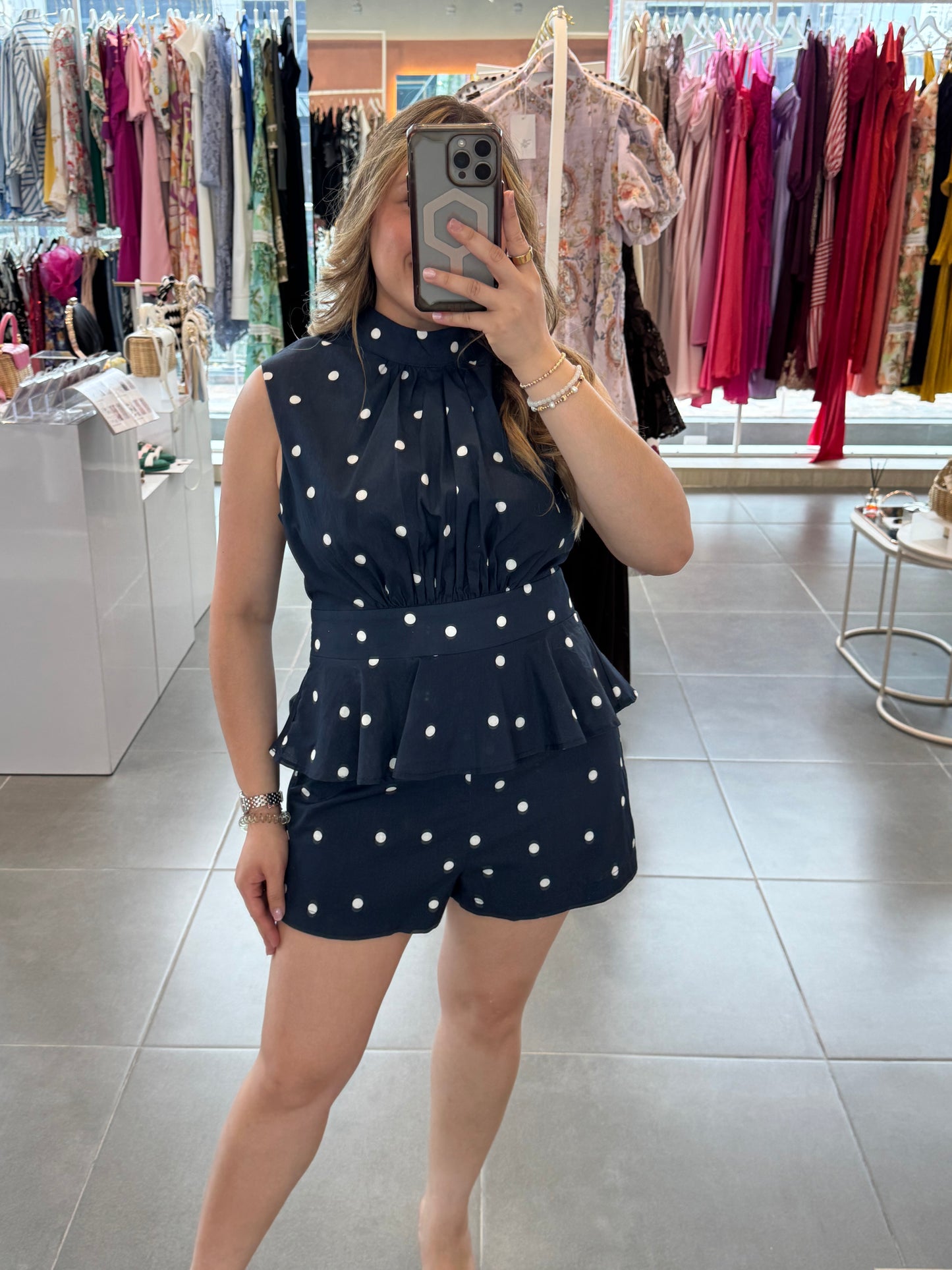 Polka Dot Short Set