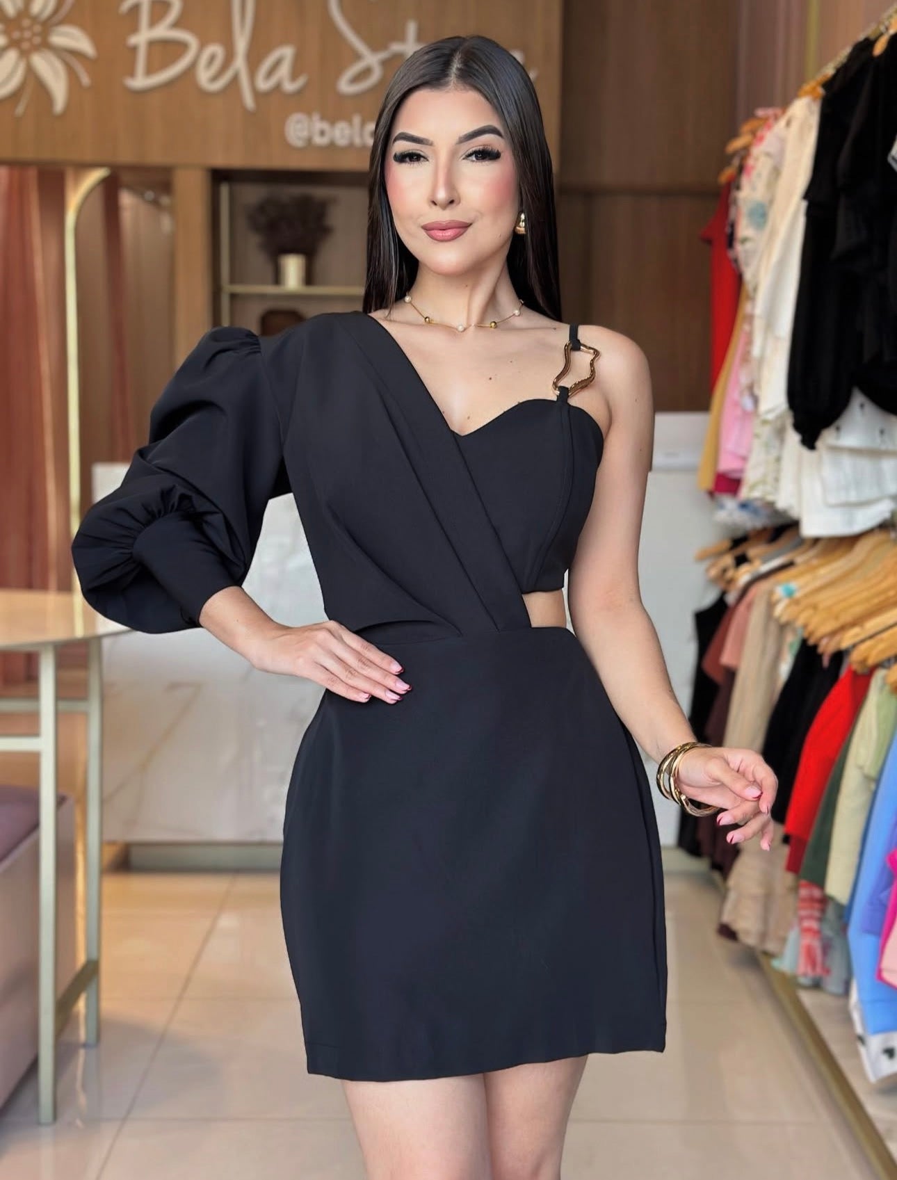 Gina Black Dress