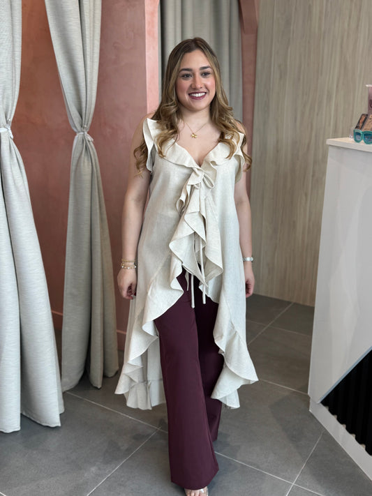 Blusón Cool Latte Ivory