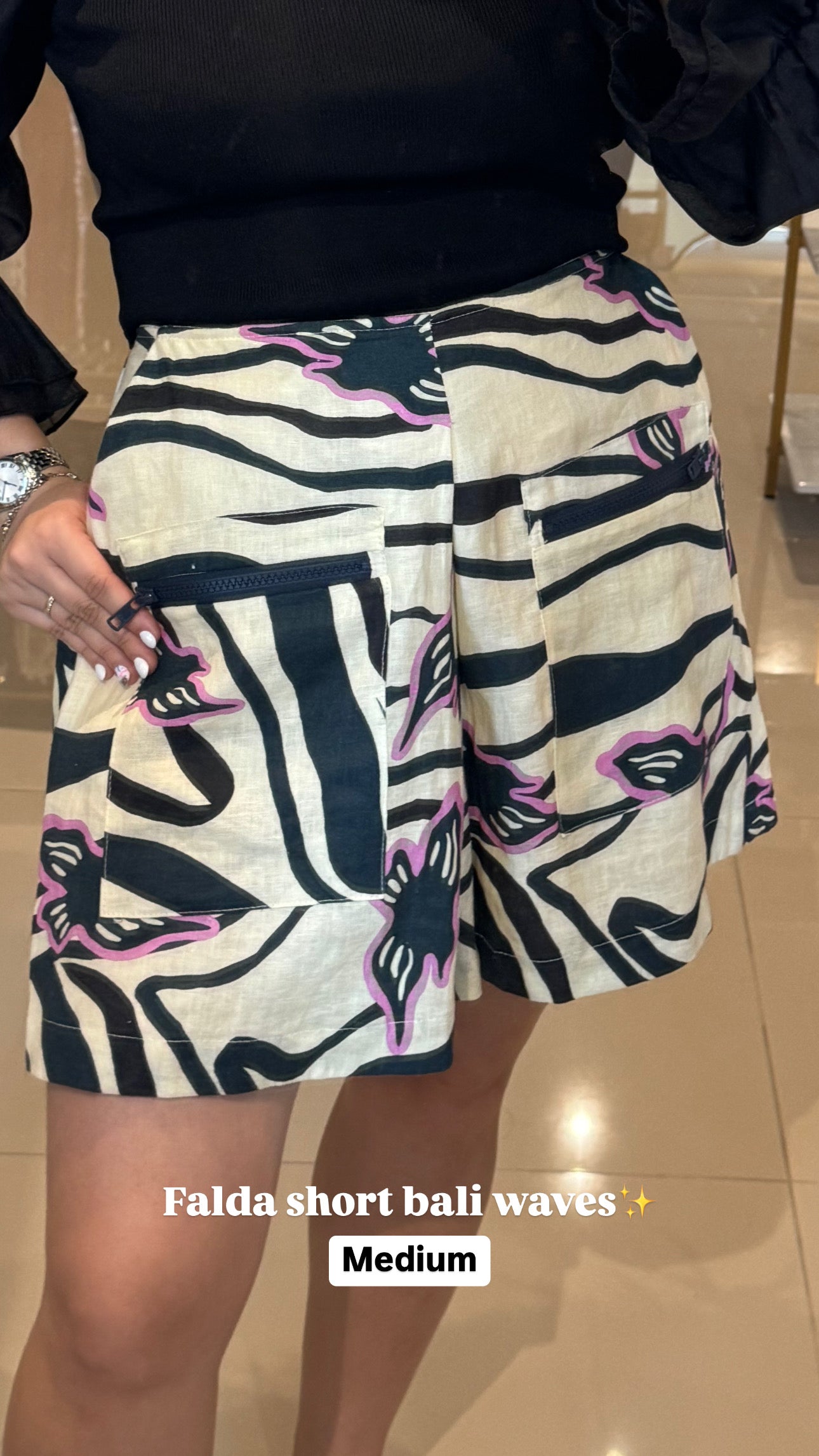 Falda Short Bali Waves