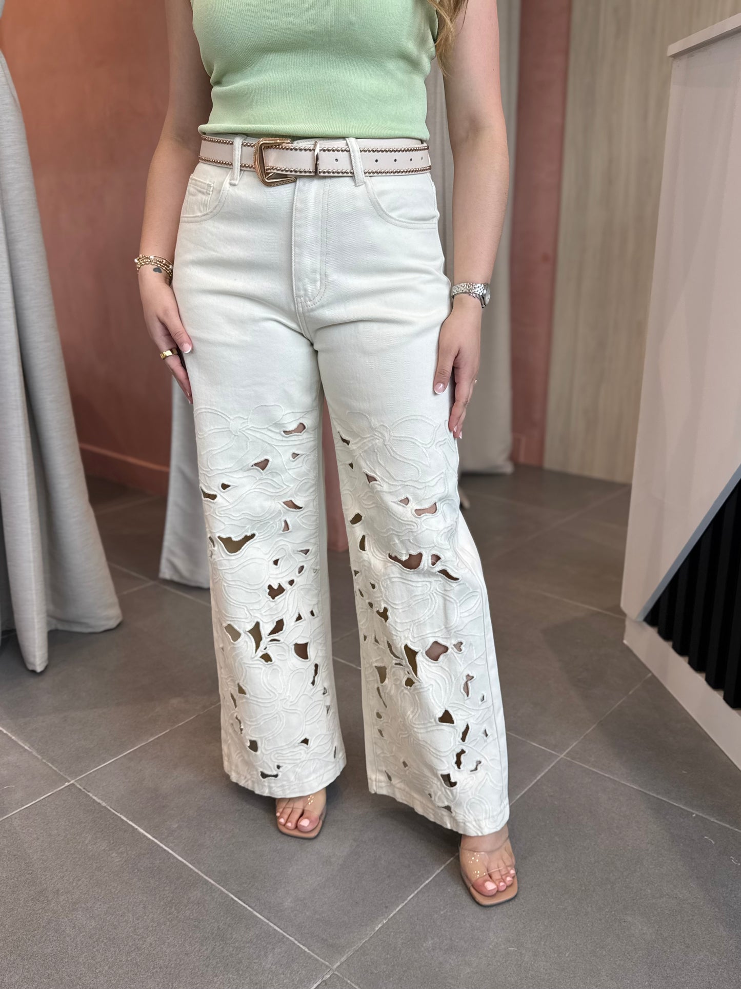 Ivory Verona Jeans