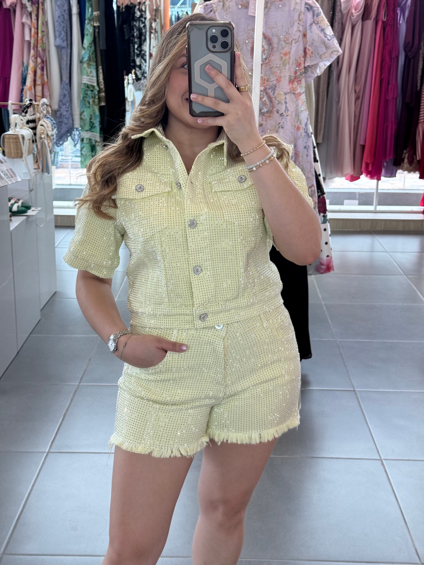 Sasha Butter Yellow Set