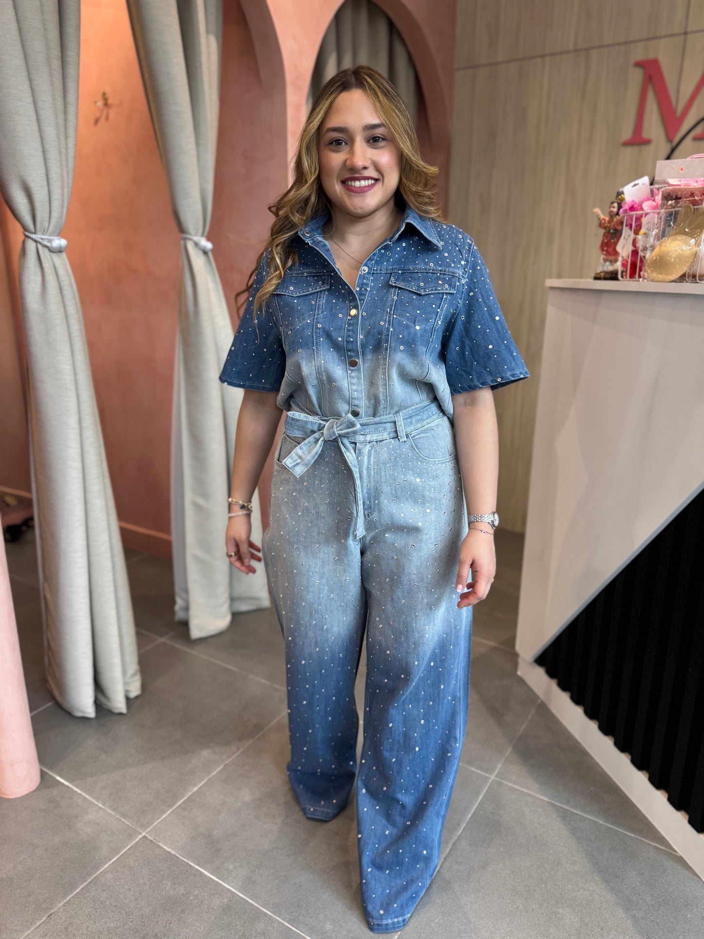 Denim Stardust Set