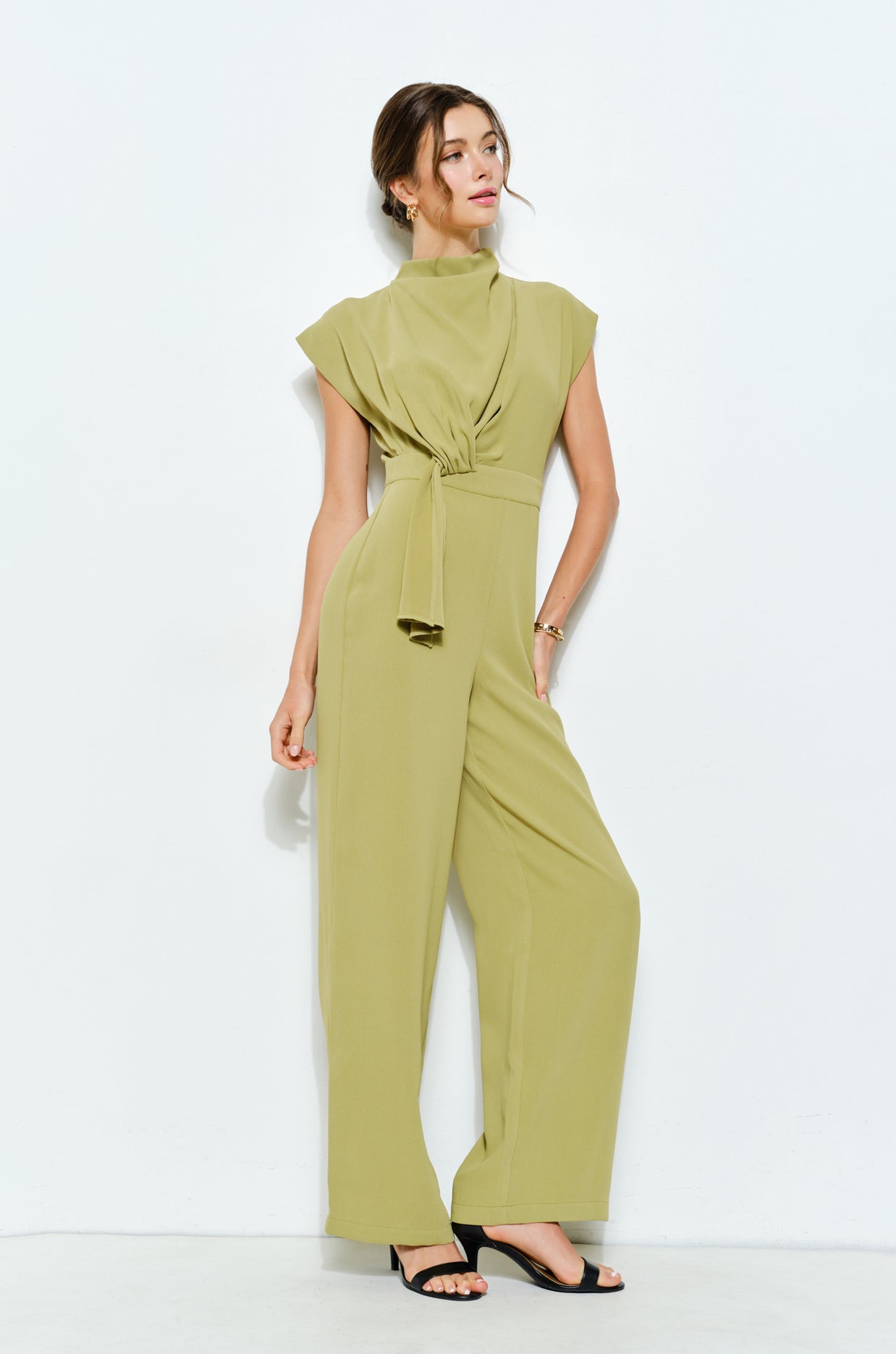 Karol Avocado Jumpsuit