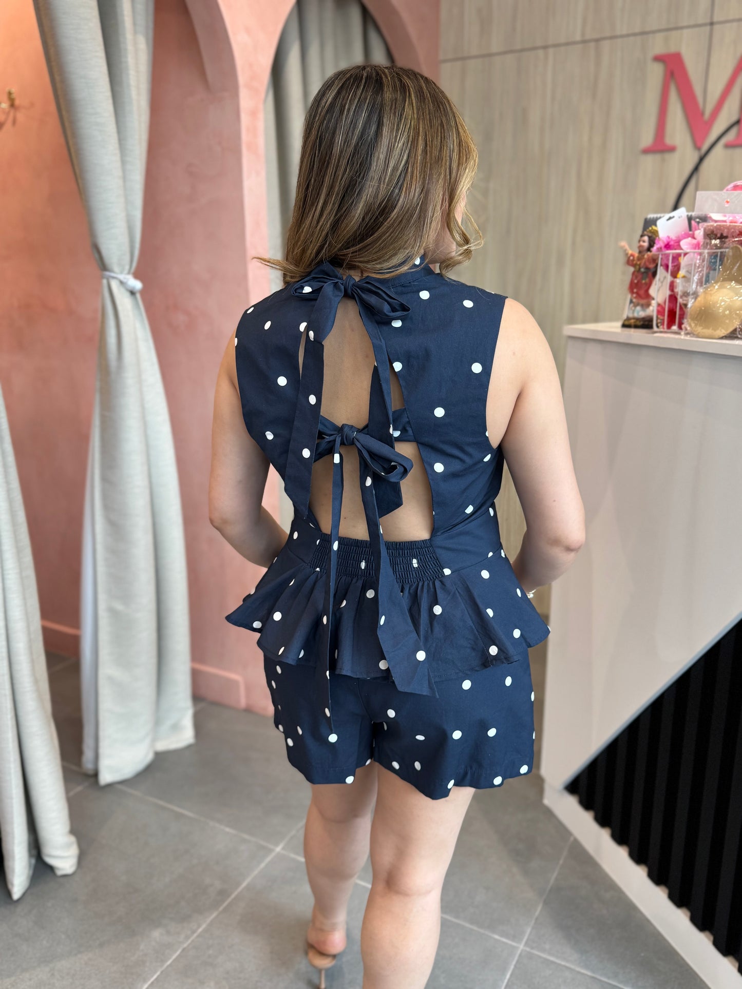 Polka Dot Short Set