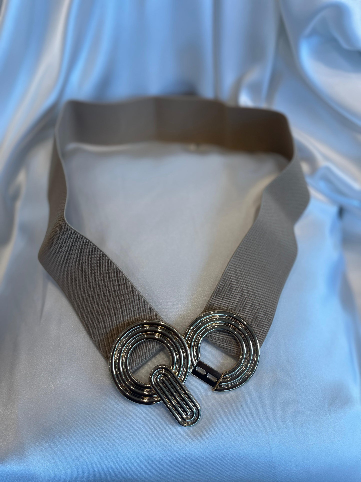 Correa elástica Beige