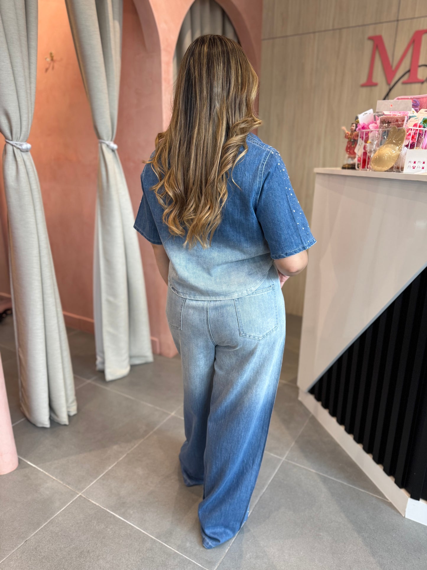 Denim Stardust Set