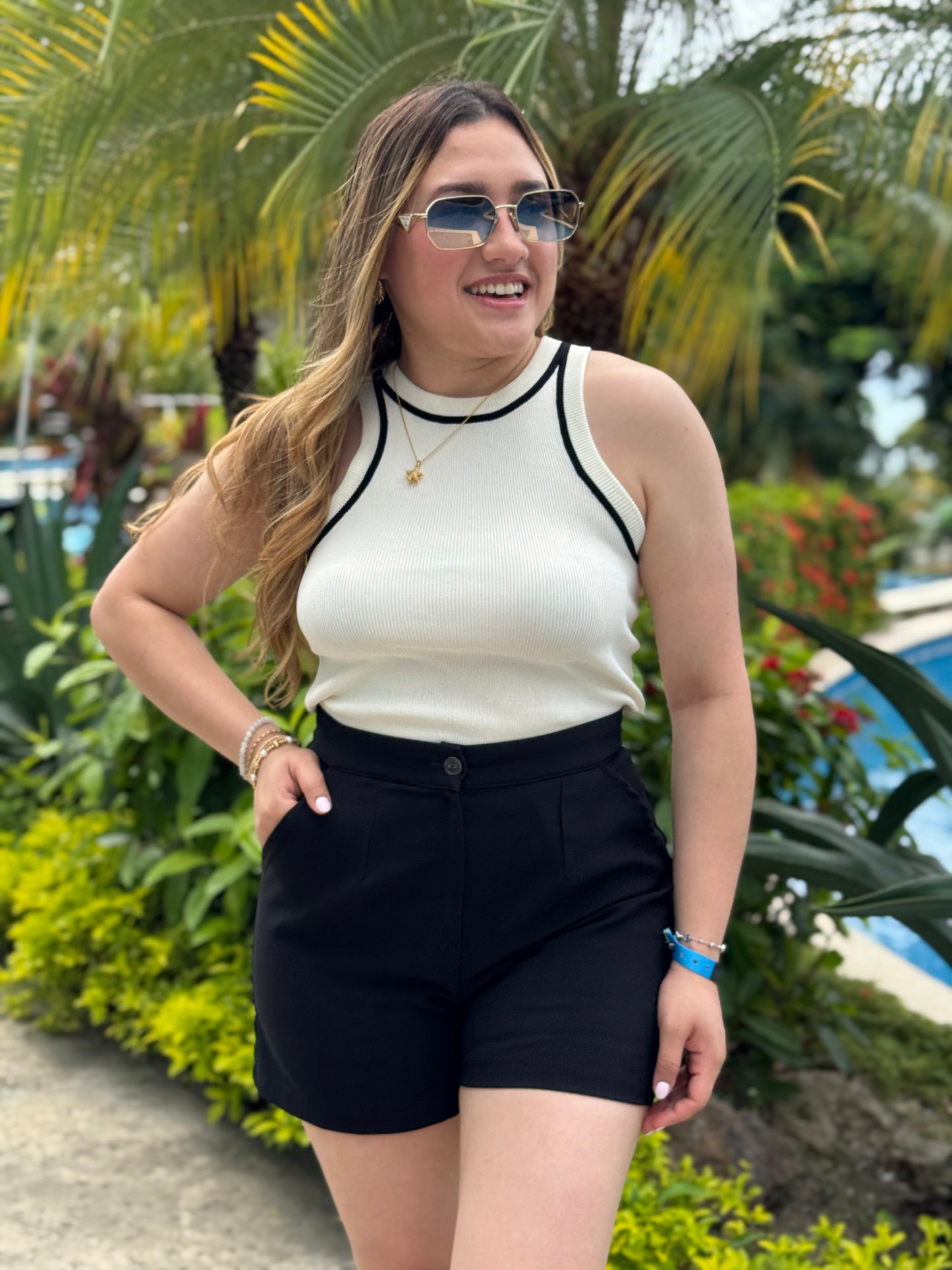 White Basic Top