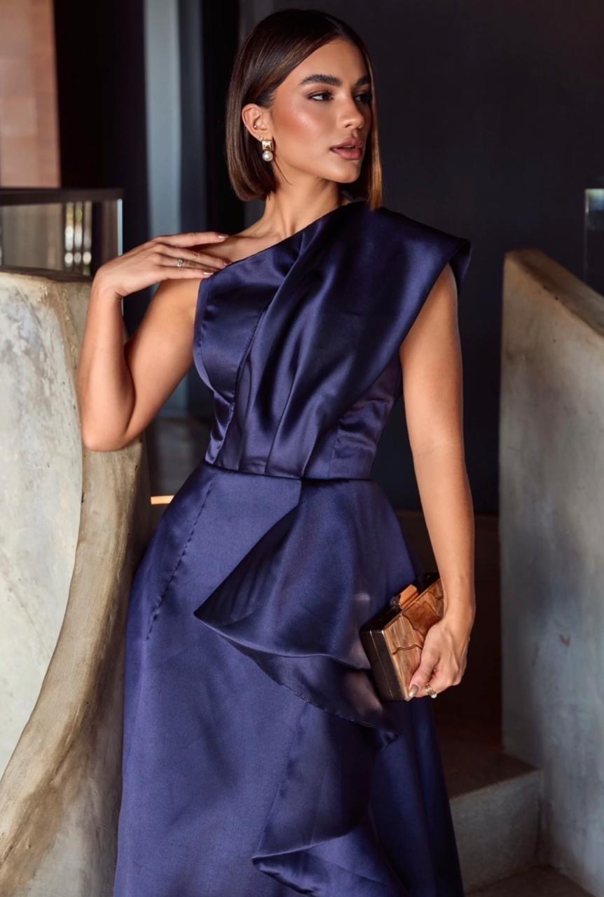 Liz Blue Maxi Dress