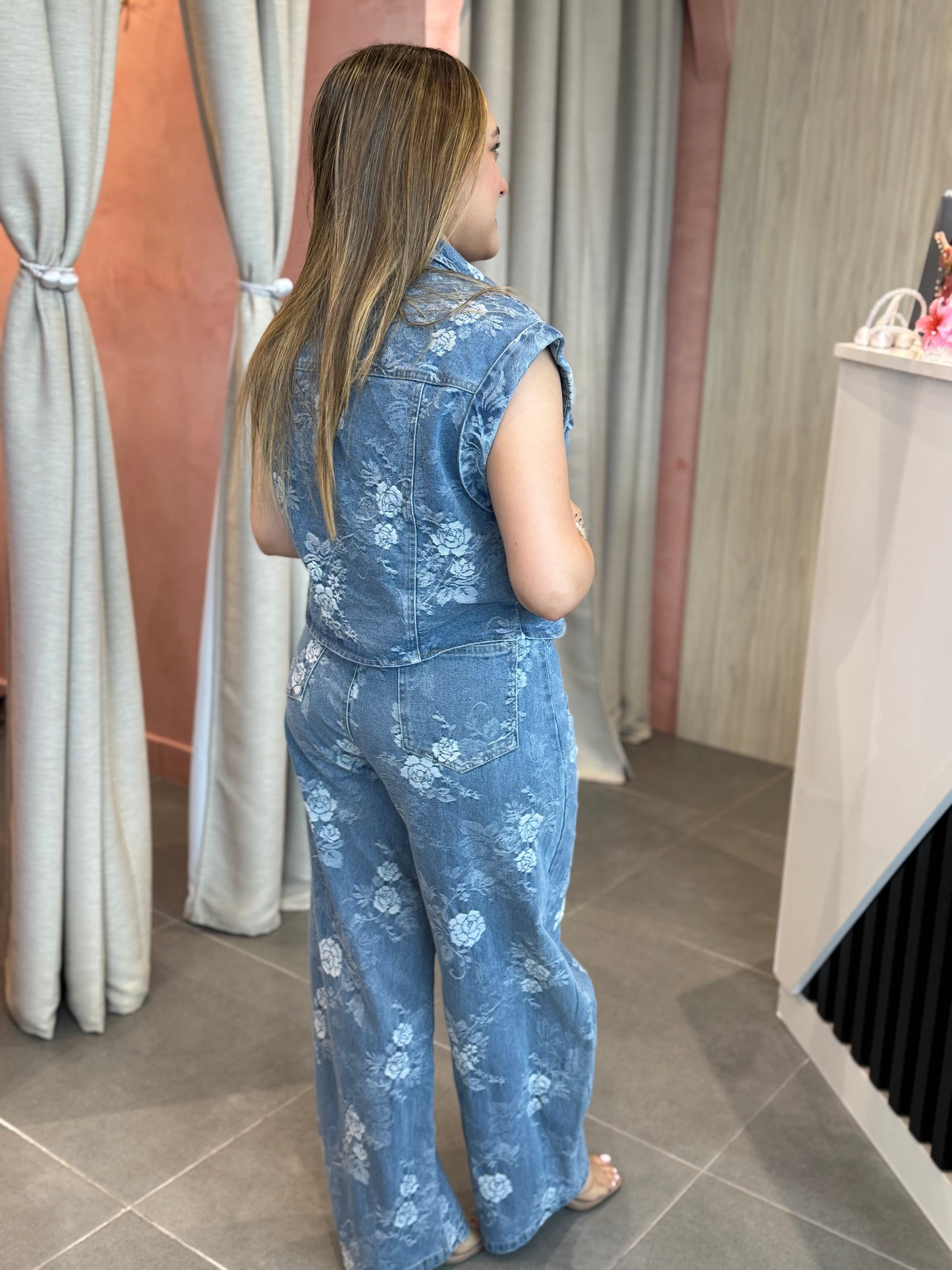 Monica Denim Set