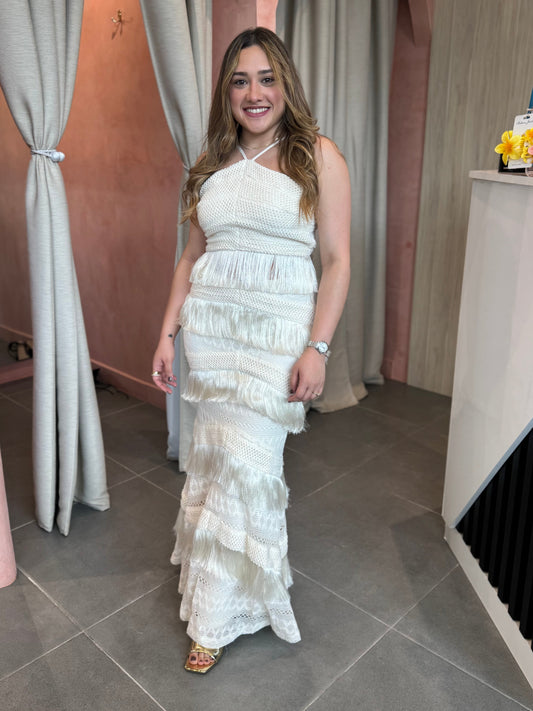 Diana Ivory Skirt Set