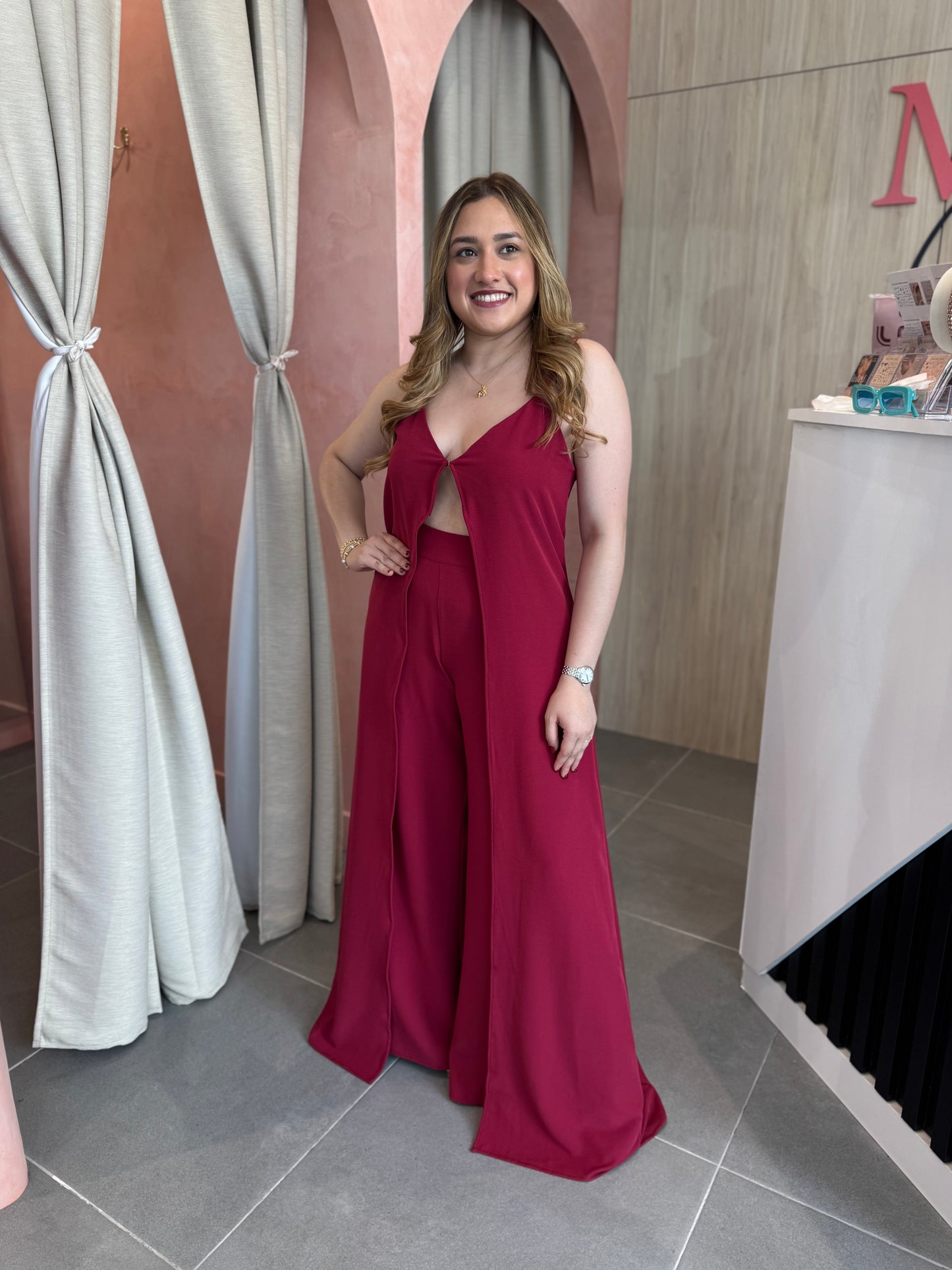 Set Miss Latte Borgoña