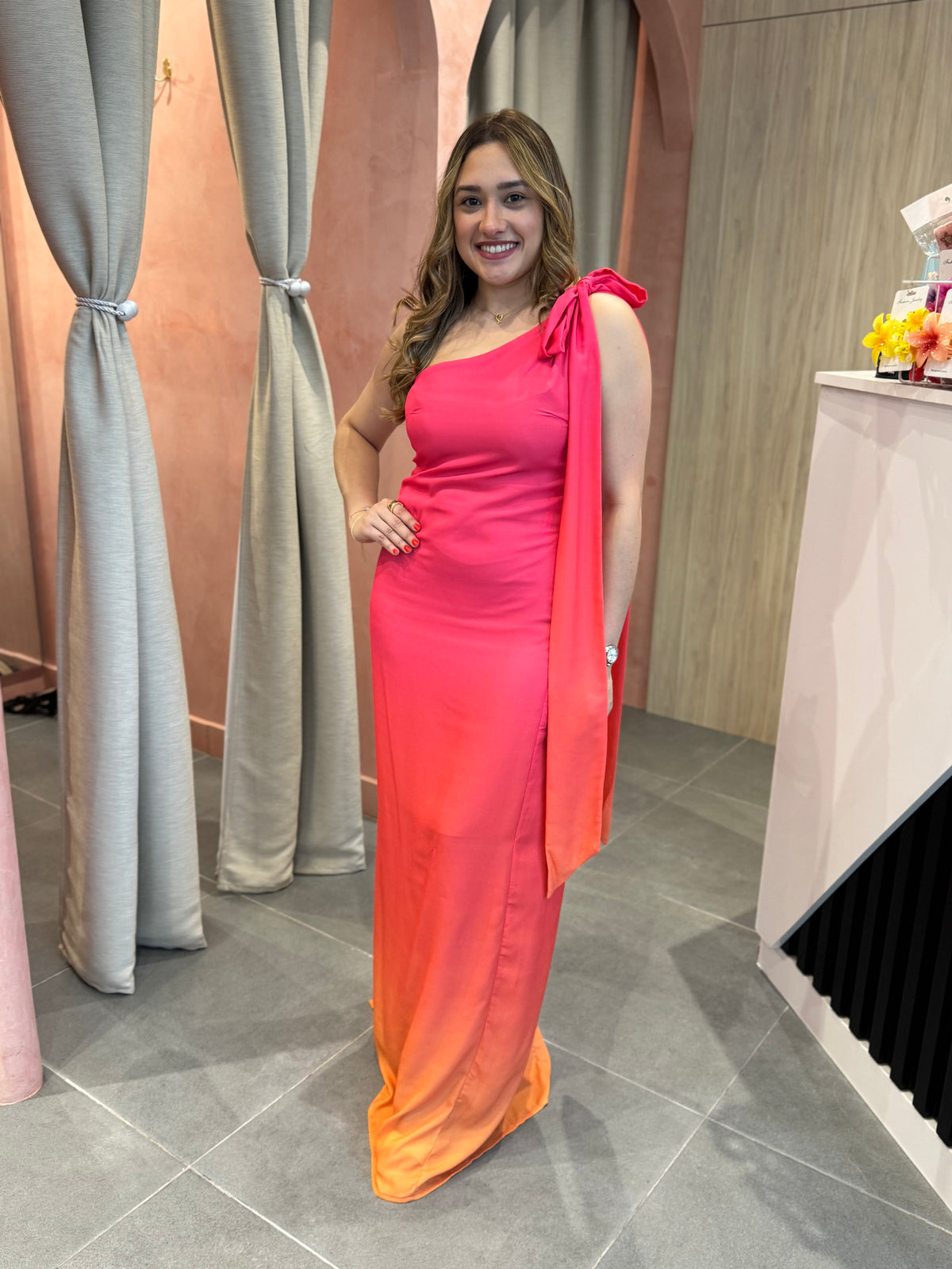 Vestido Atardecer Rosado