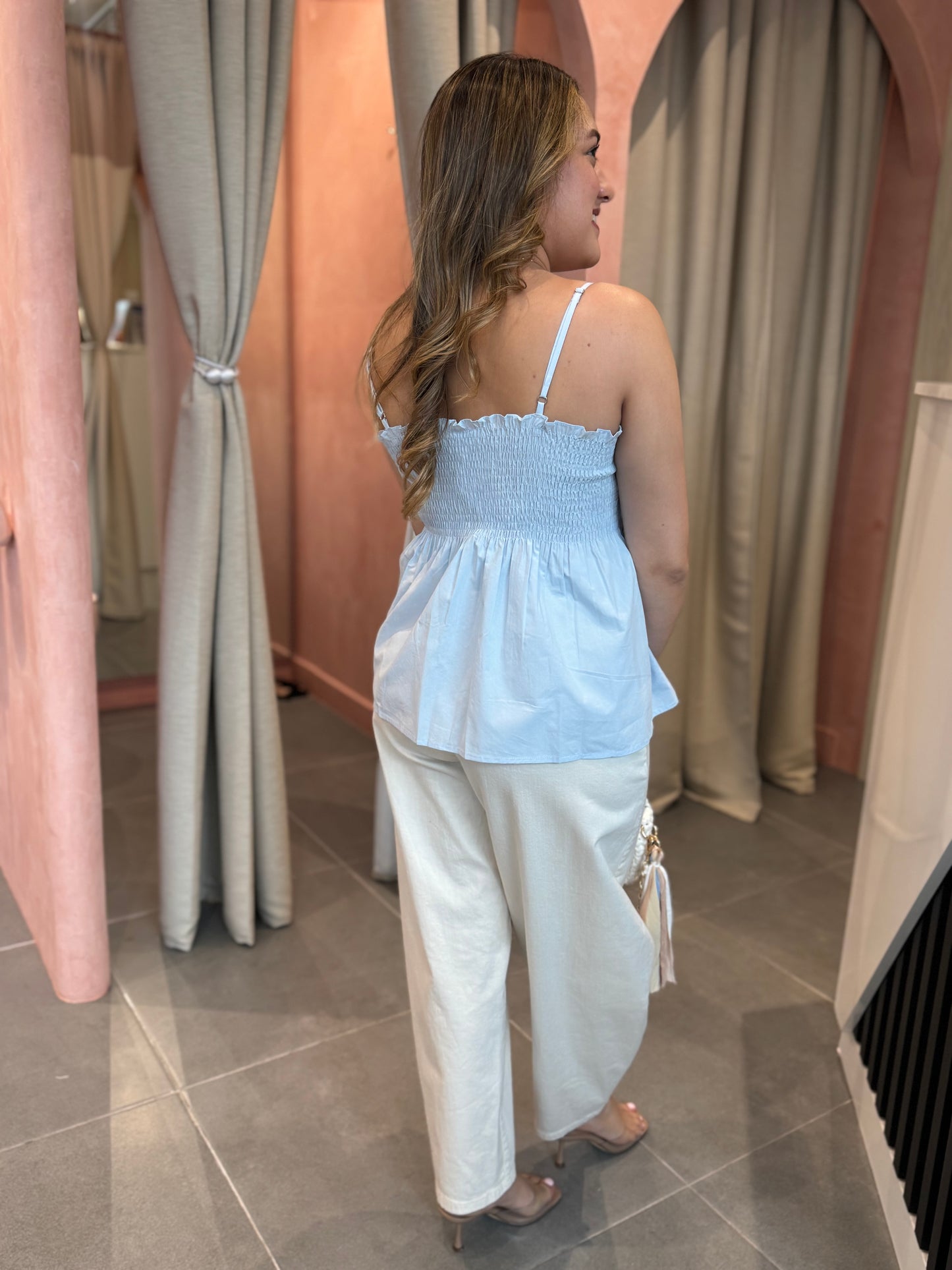 Blue Cami Top