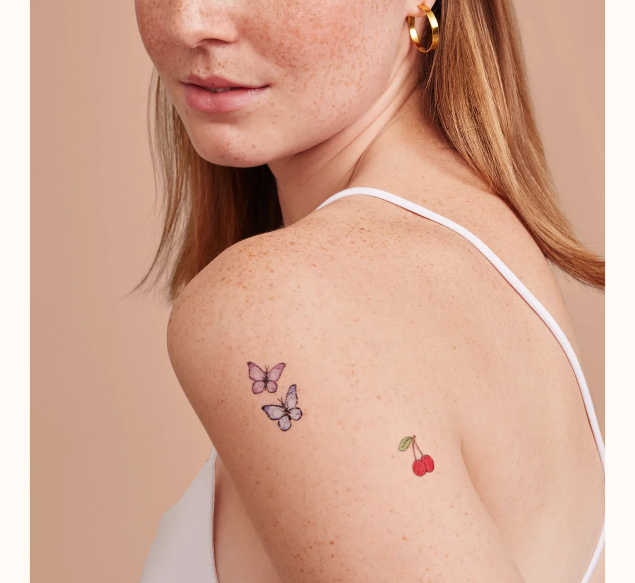 Retro little Pack / Temporary Tattoos
