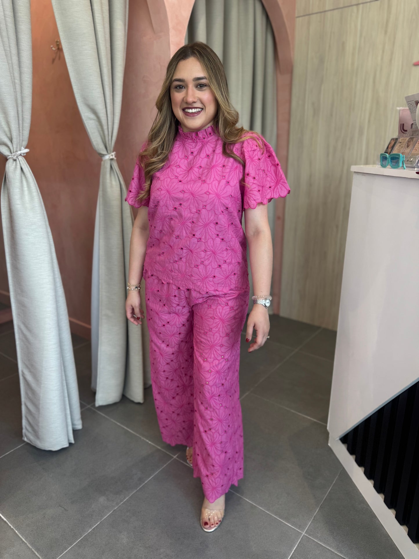 Luciana Pink Set