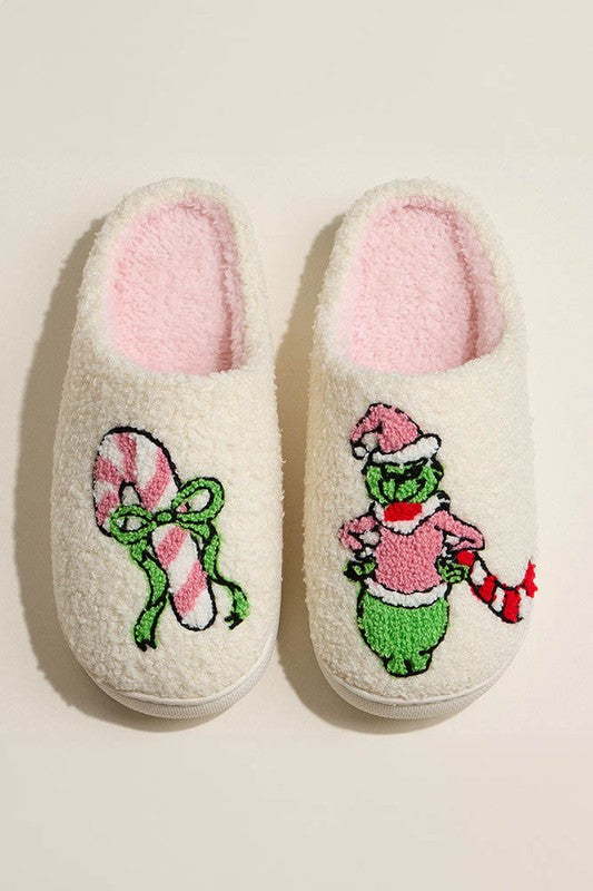 Grinch holiday Slippers - 21 nov