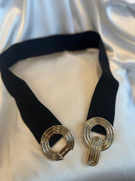 Correa elástica Negra