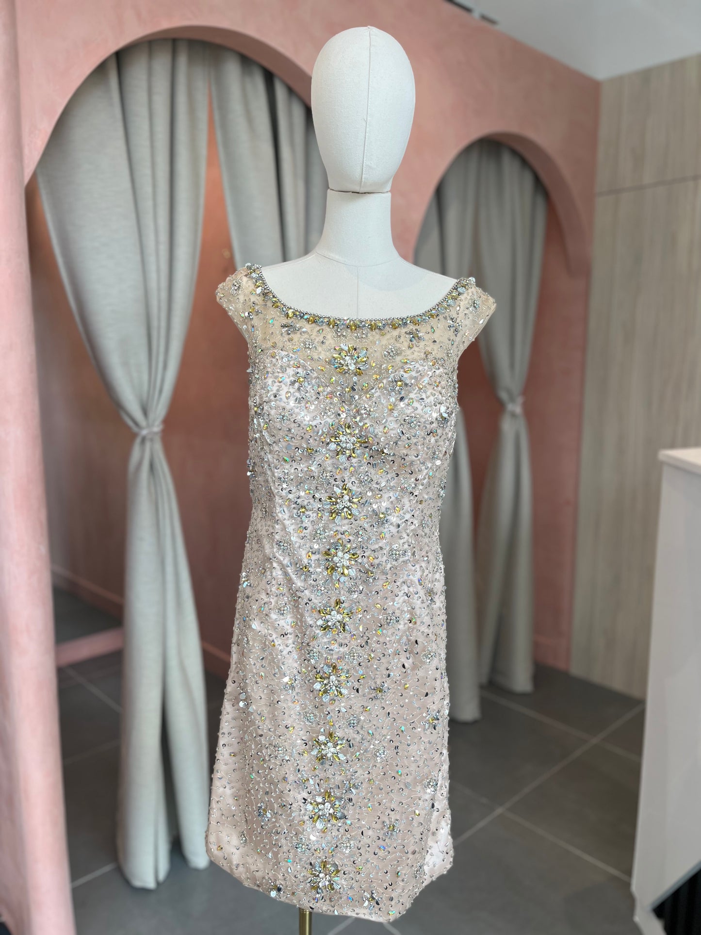 Mini Vestido con brillos