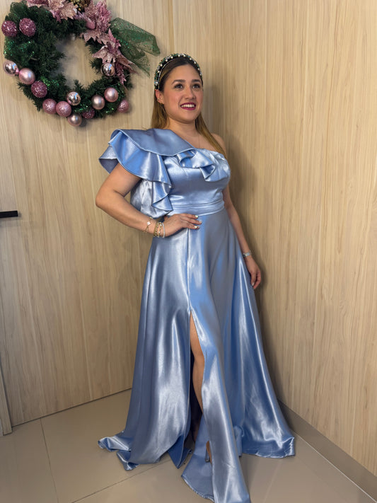 Vestido Salomé Baby Blue