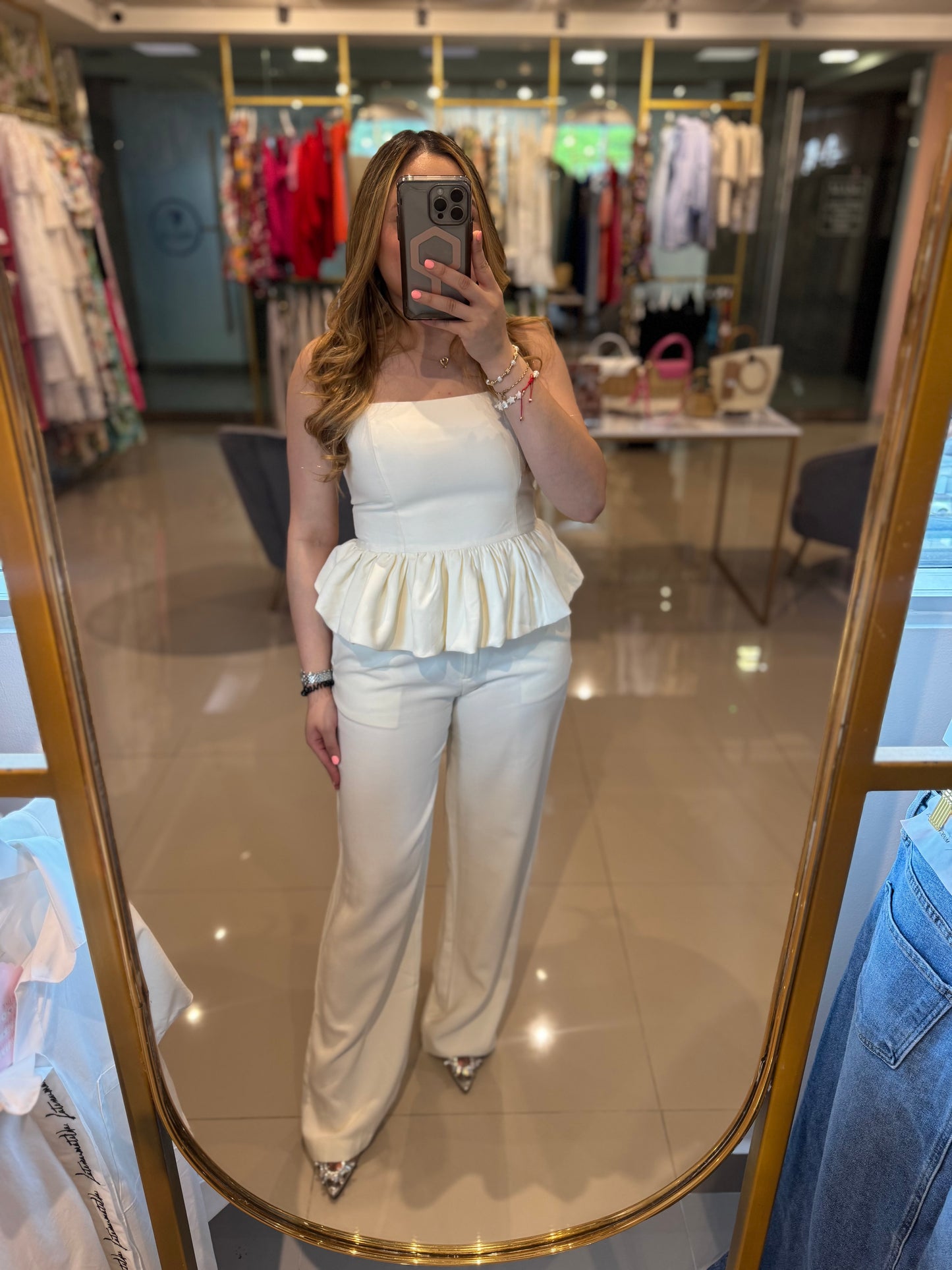 Set Bela Blanco Hueso