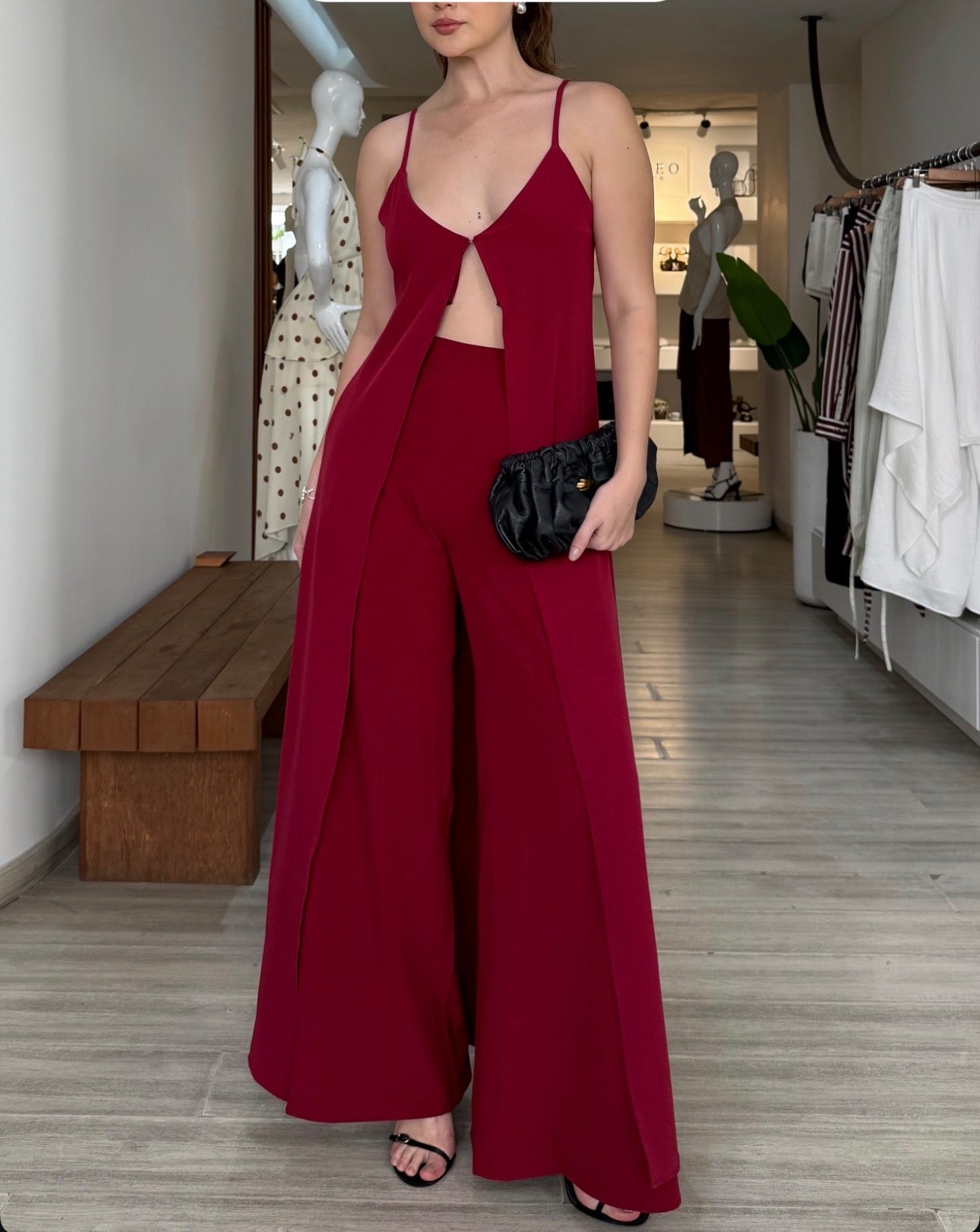 Set Miss Latte Borgoña