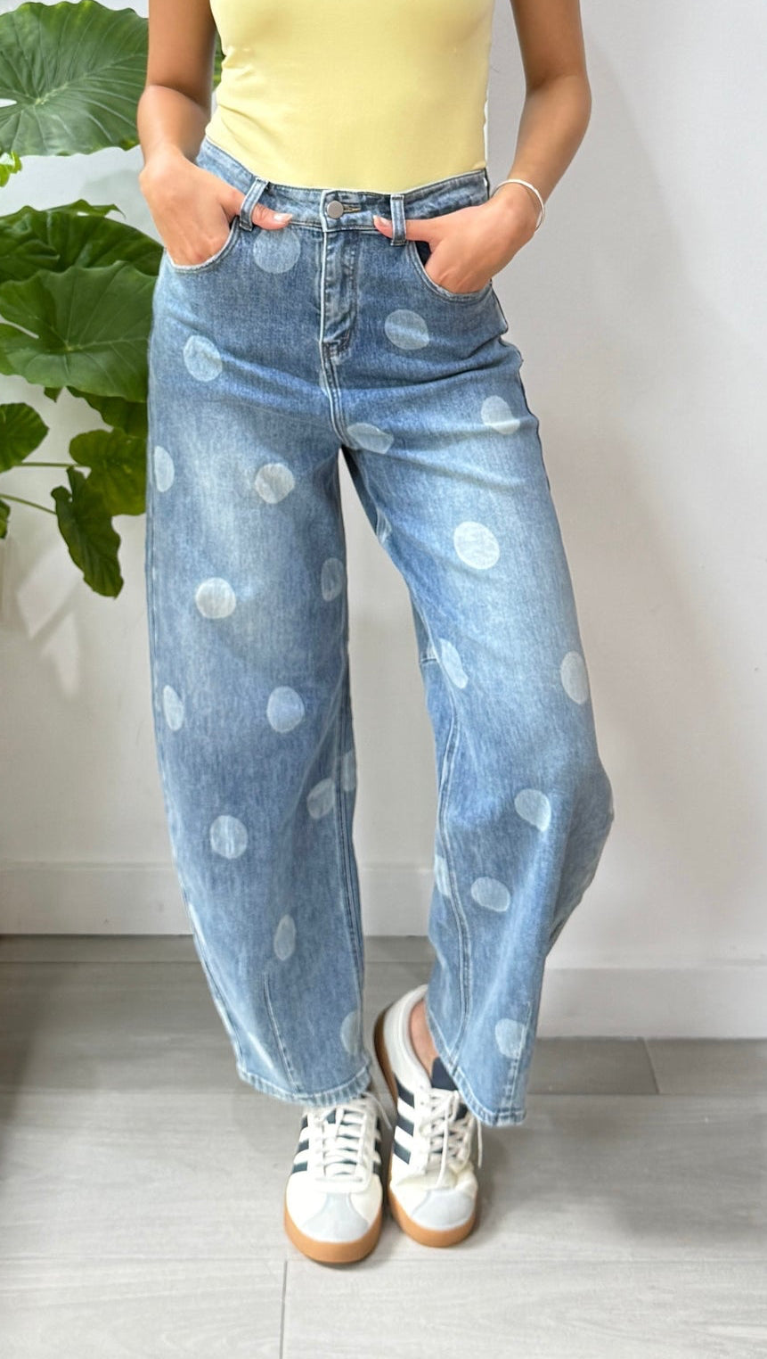Polka Dot Jeans