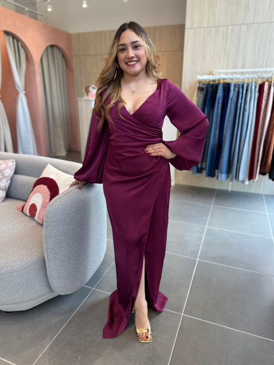 Aida Berry Maxi Dress
